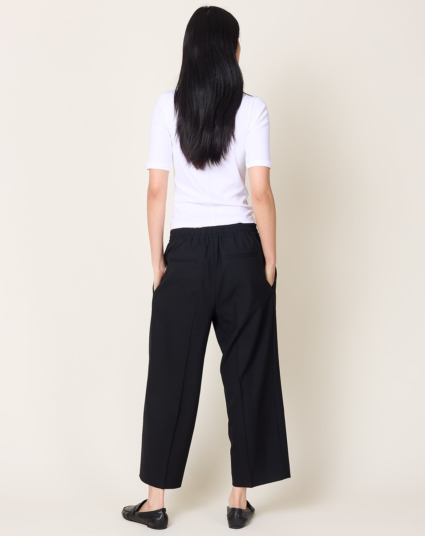 Maria McManus Drawstring Trouser in Black
