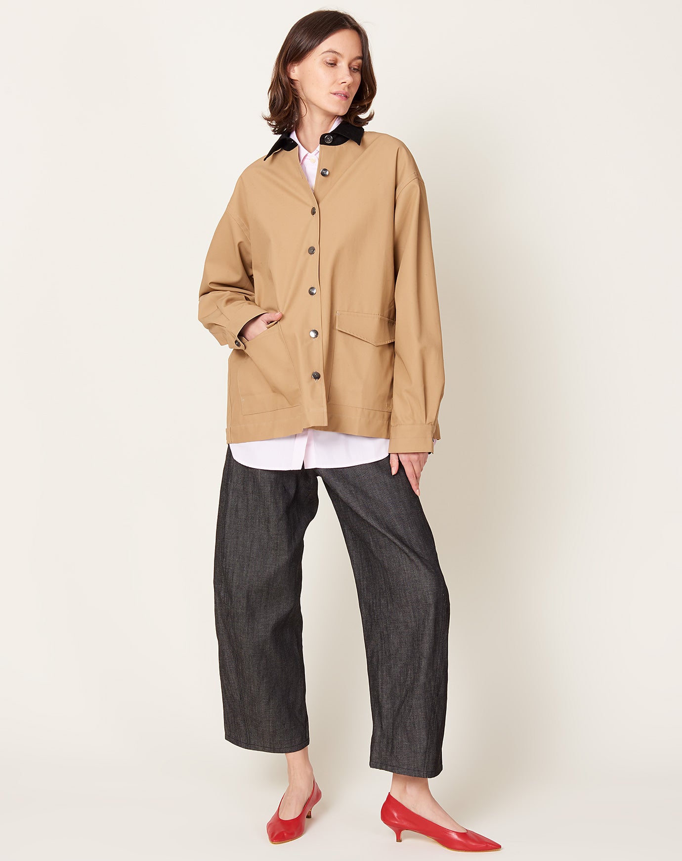 Maria McManus Field Jacket in Camel