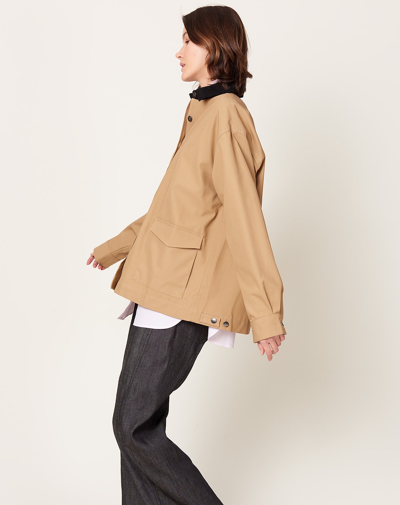 Maria McManus Field Jacket in Camel