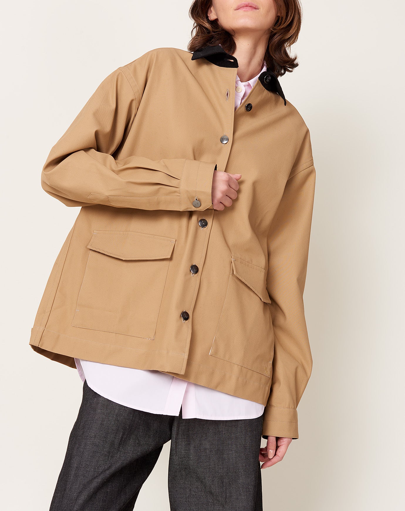 Maria McManus Field Jacket in Camel