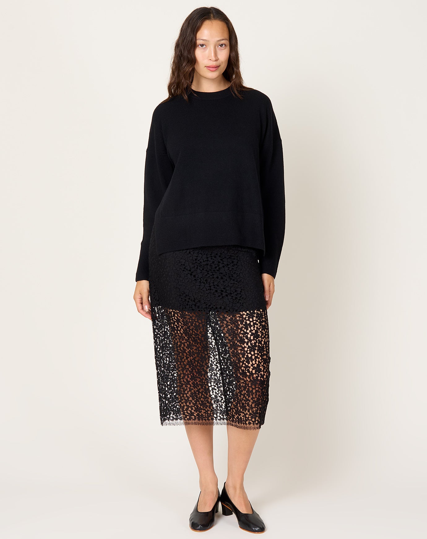 Maria McManus Swing Crew in Black