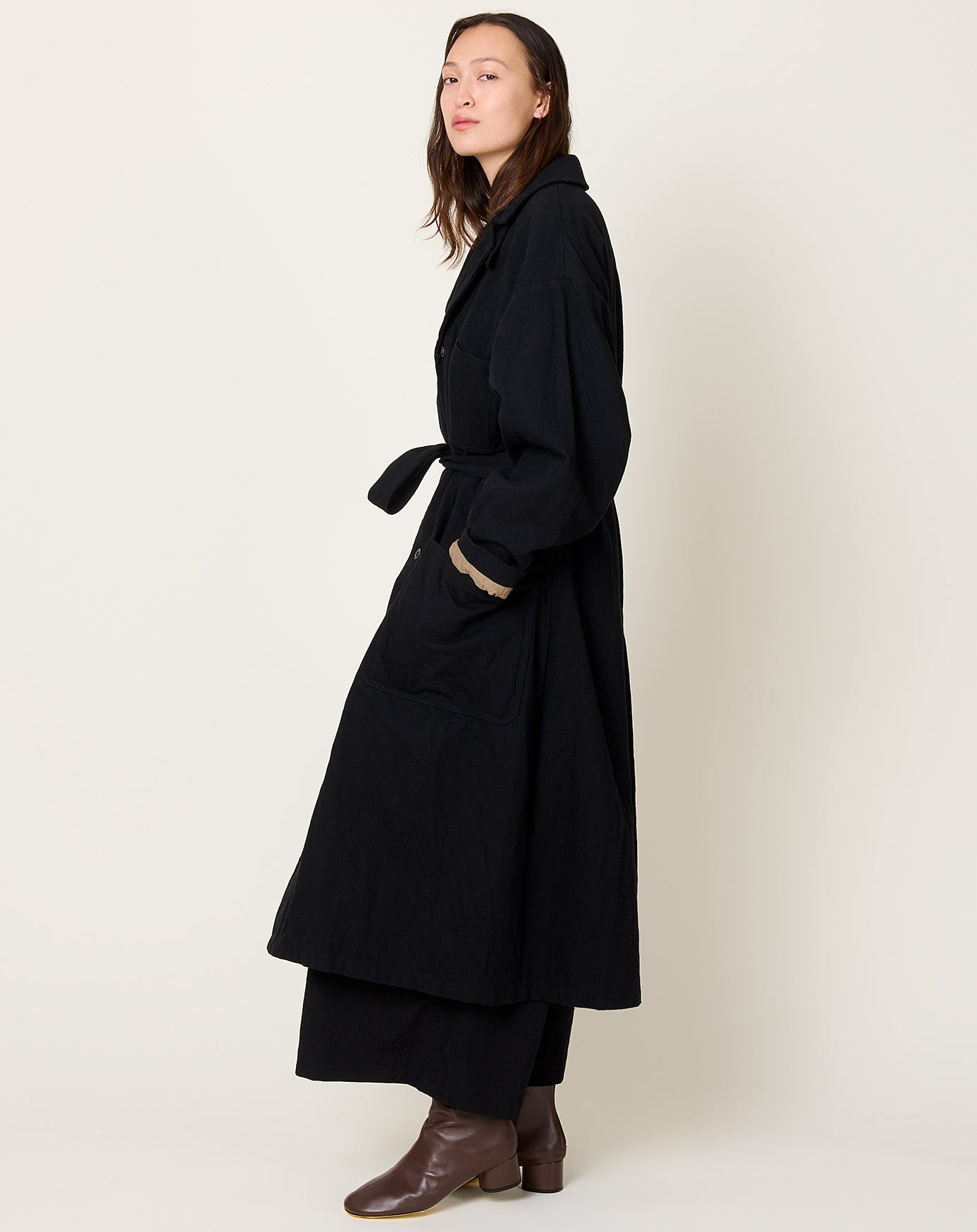 Mark S. Andrei Coat in Black