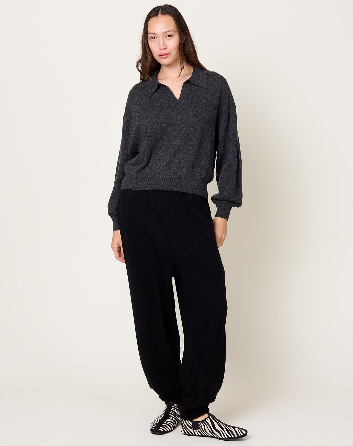 Mark S. Training Pants in Black