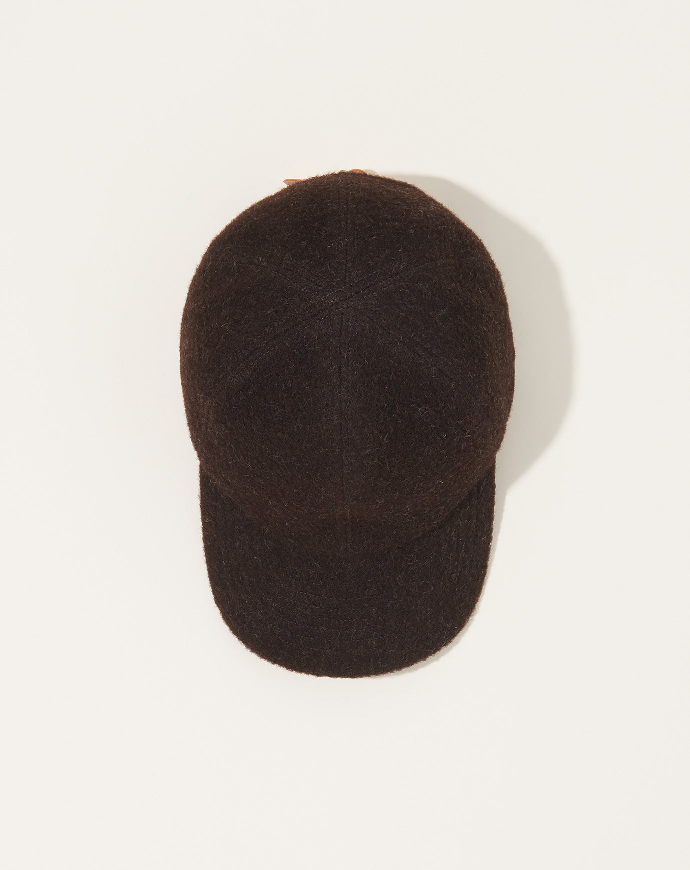 Mature Ha Welsh Wool Cap in Dark Brown