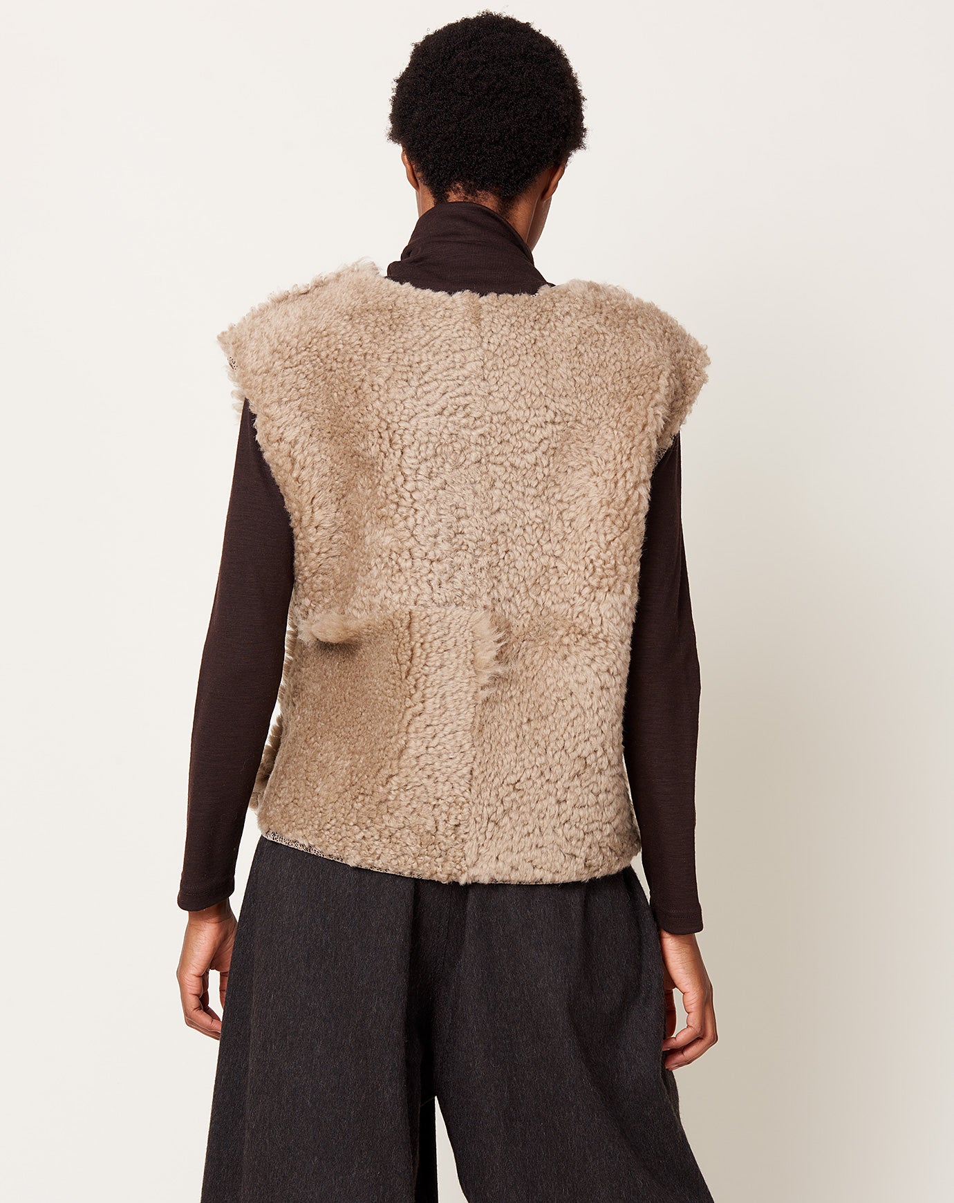 Milena Silvano Transition Vest in Reishi