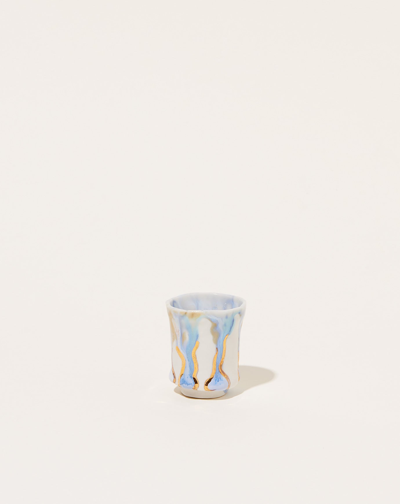 Minh Singer Ambrosia Shot Glass with Gold
