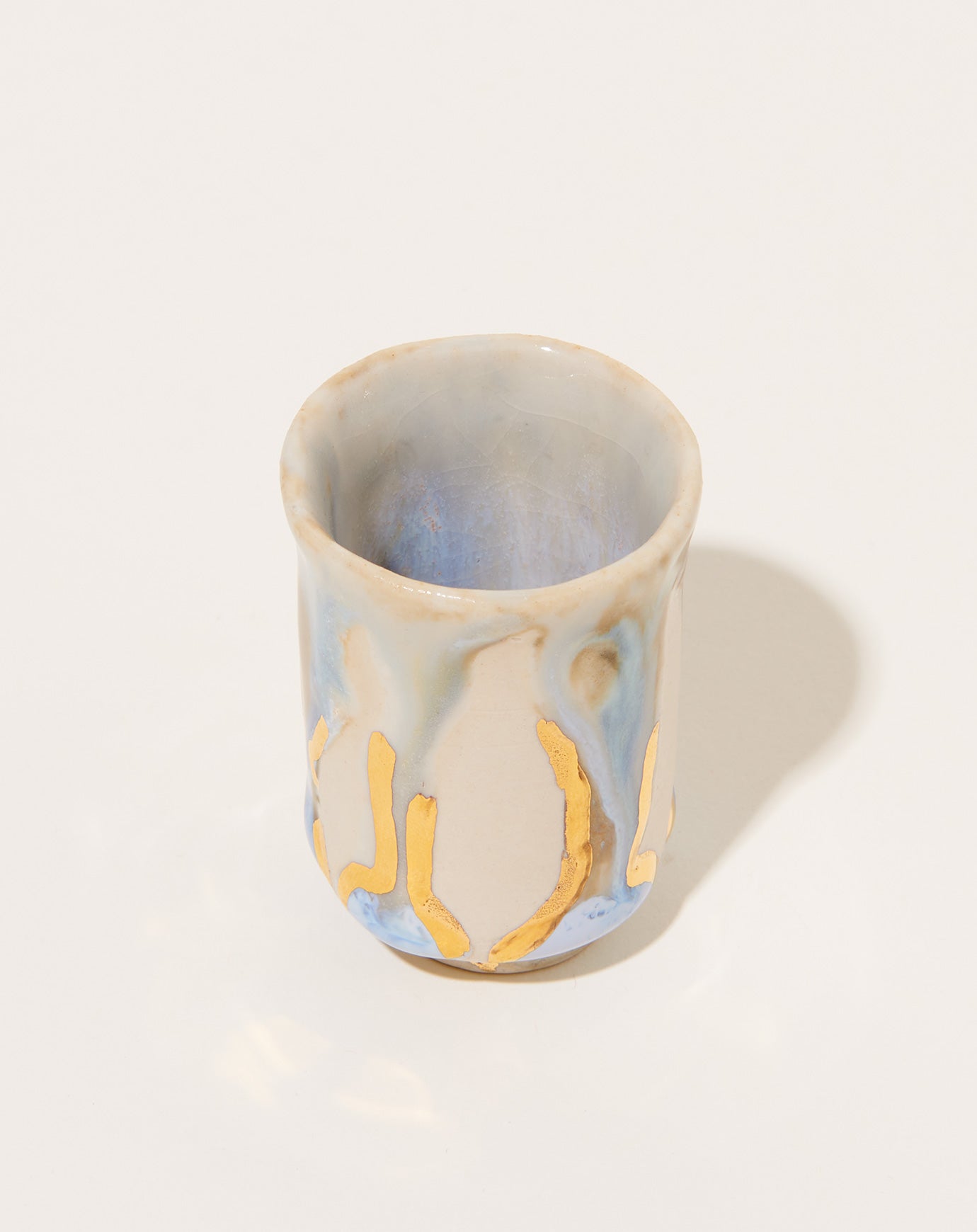 Minh Singer Ambrosia Shot Glass with Gold