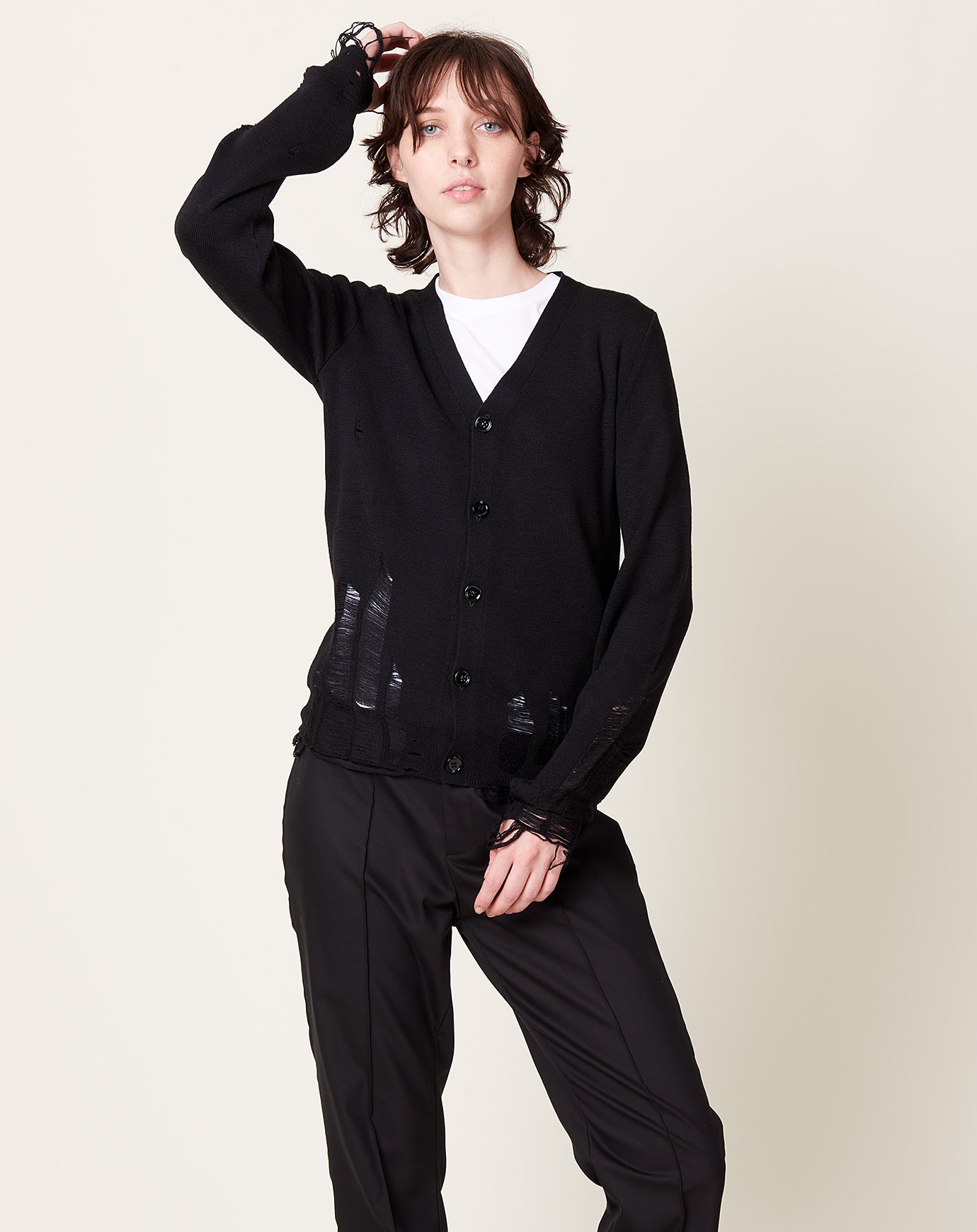 MM6 Cardigan in Black