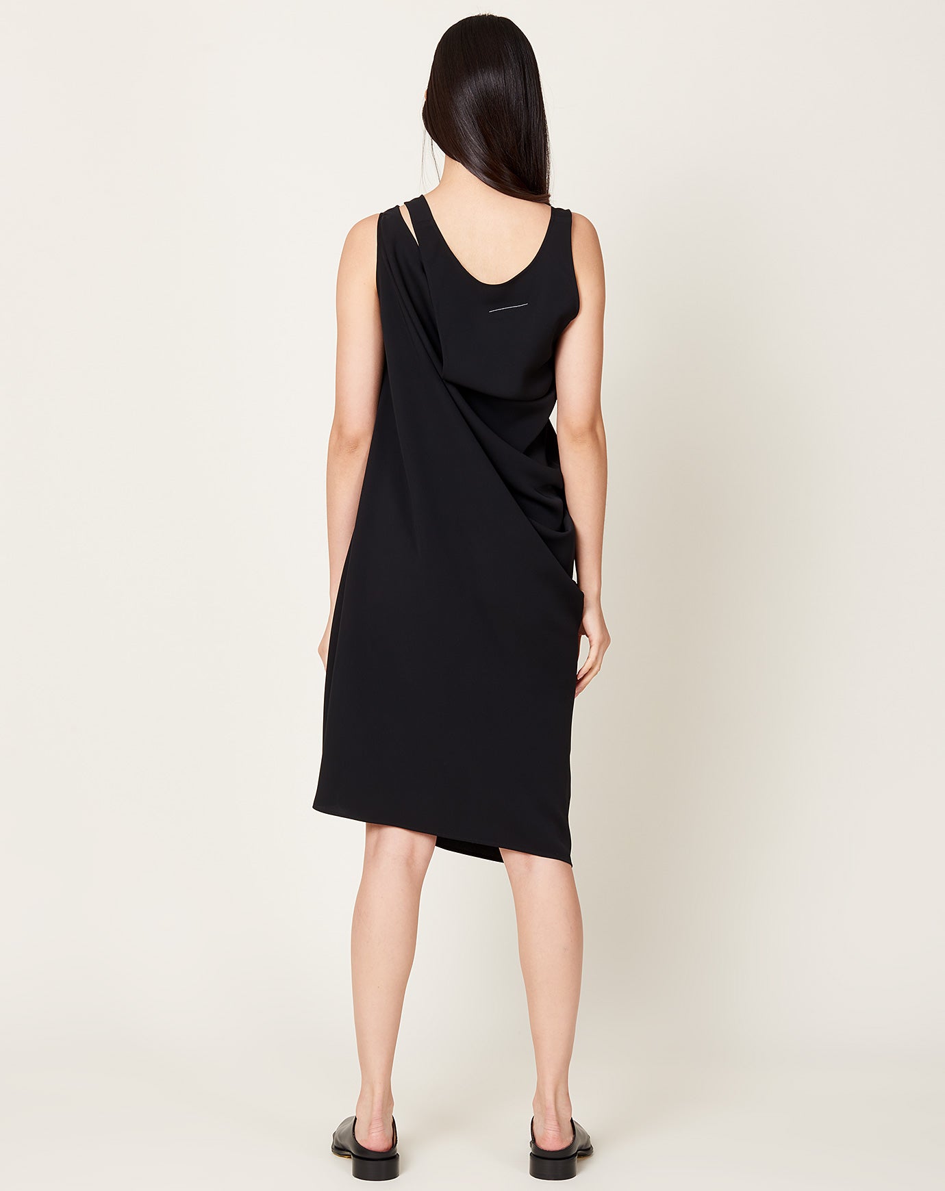  MM6 Midi Dress in Black