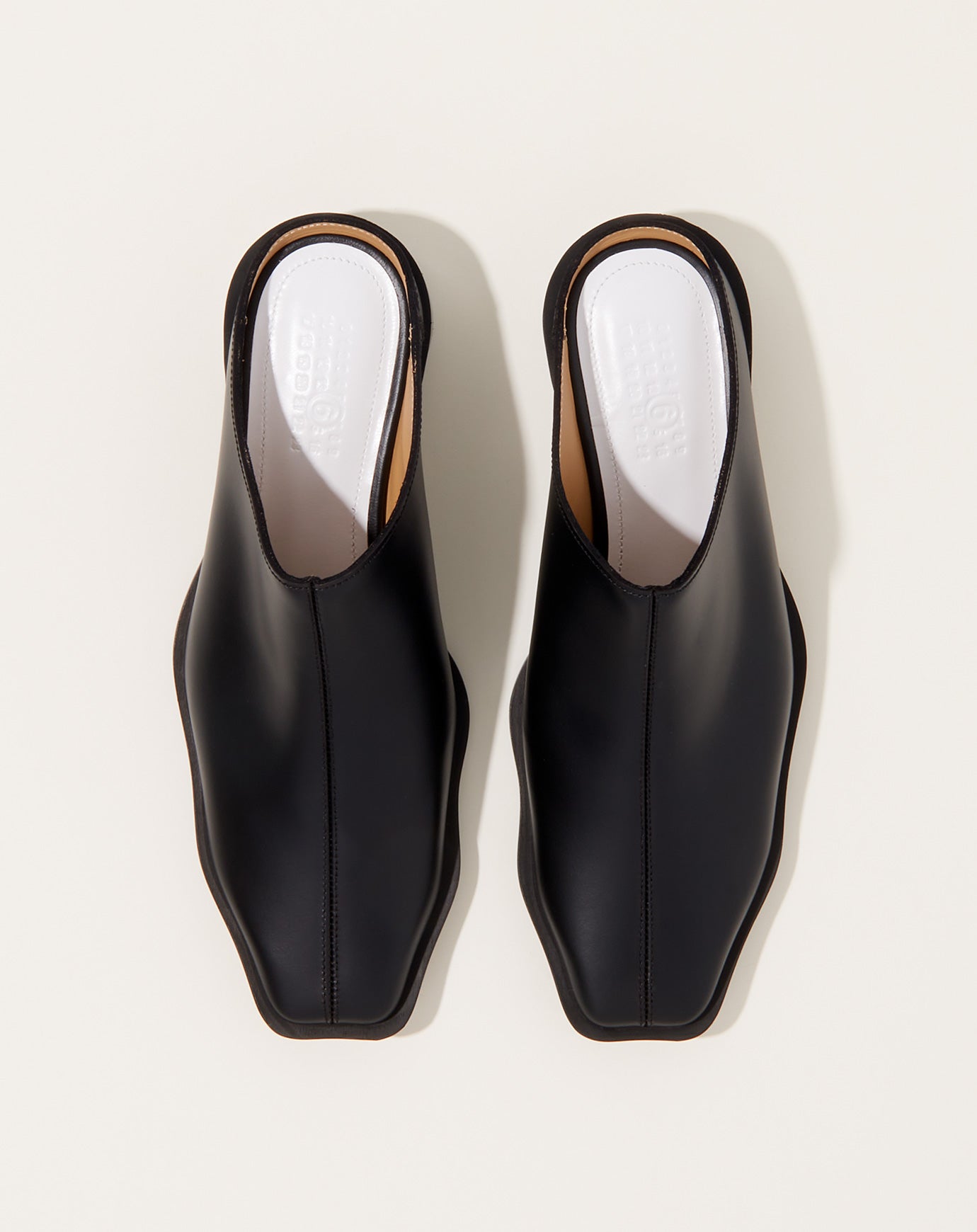 MM6 Slipper Mule in Black