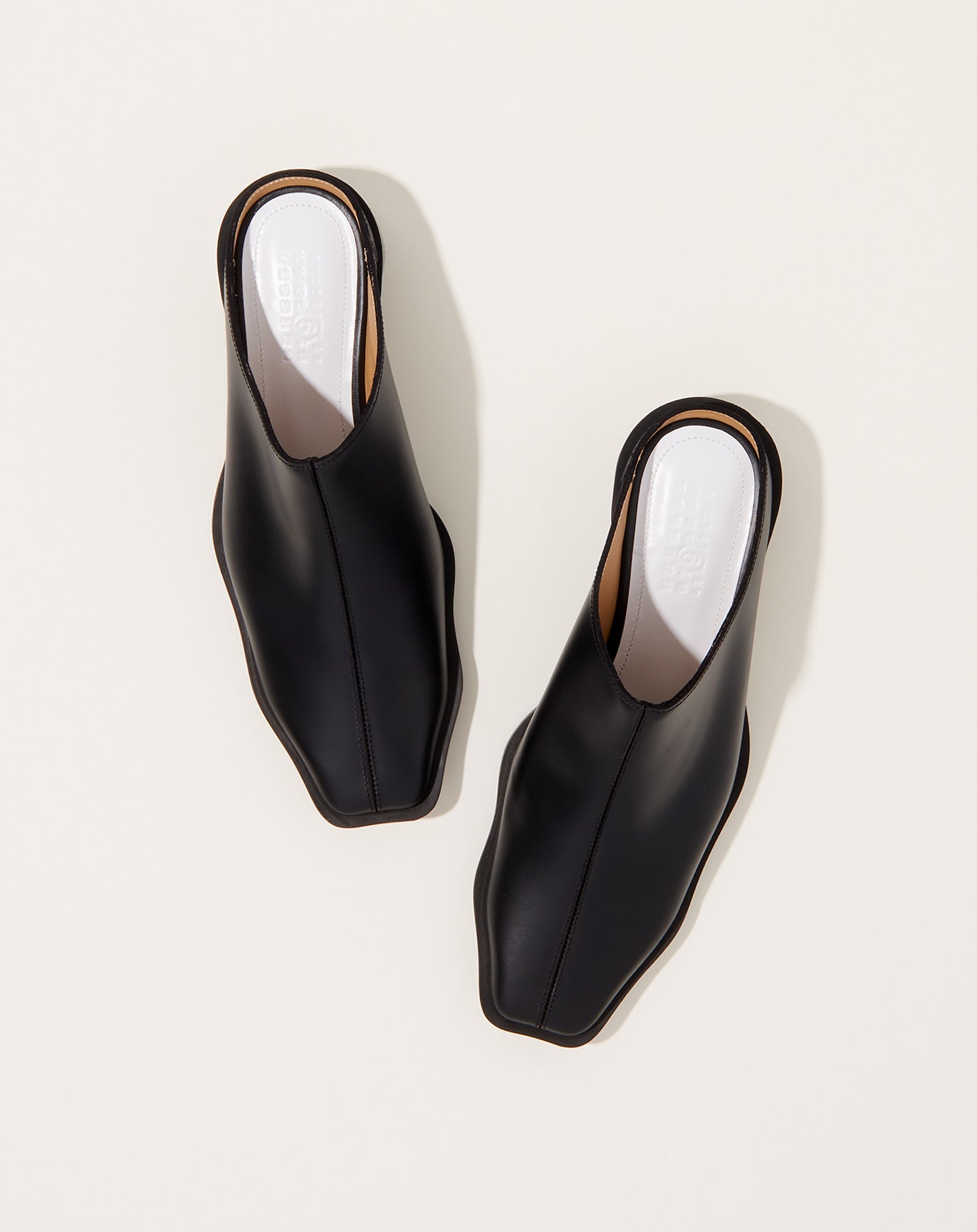 MM6 Slipper Mule in Black