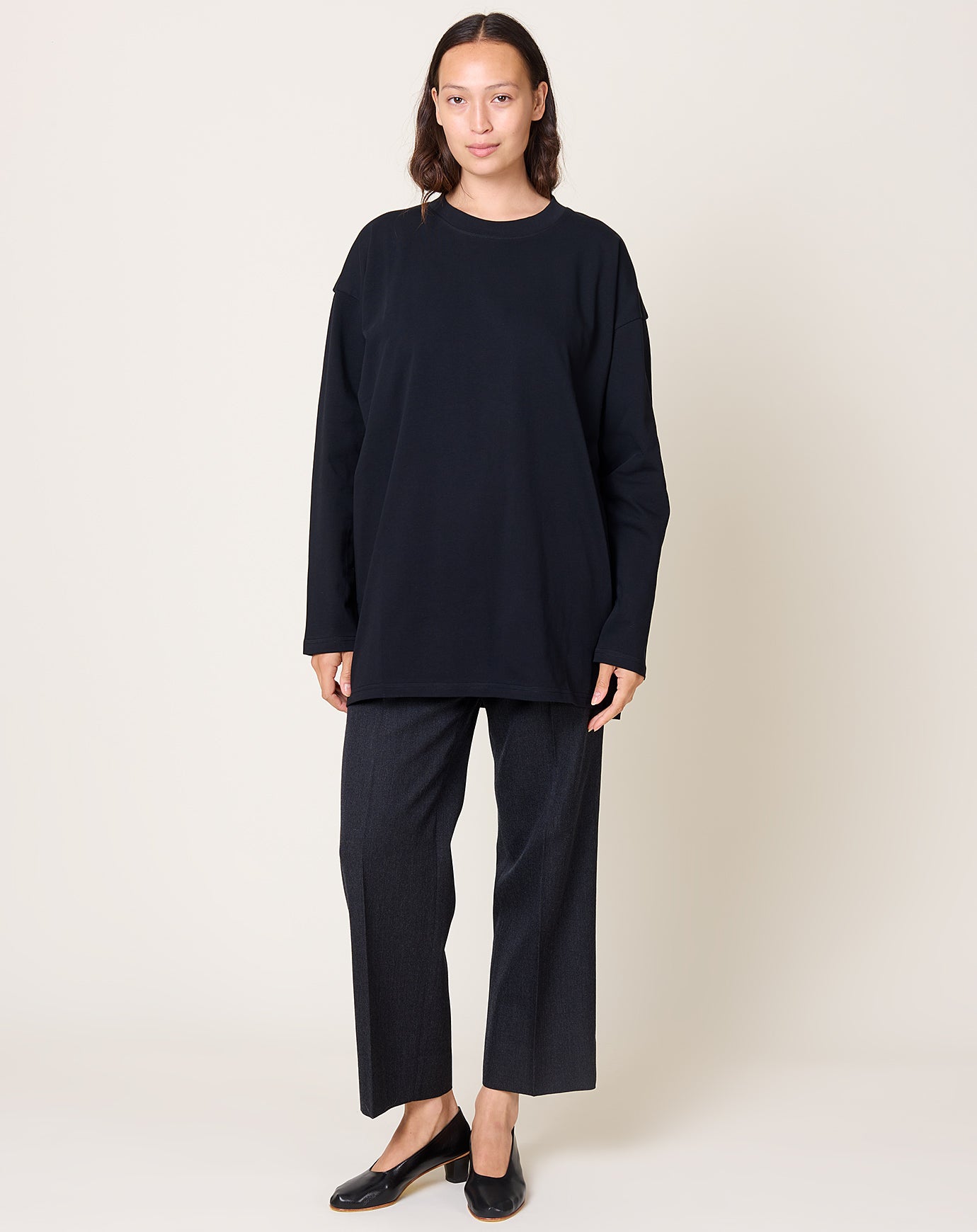 MVH Boy XL Longlseeve in Black Jersey