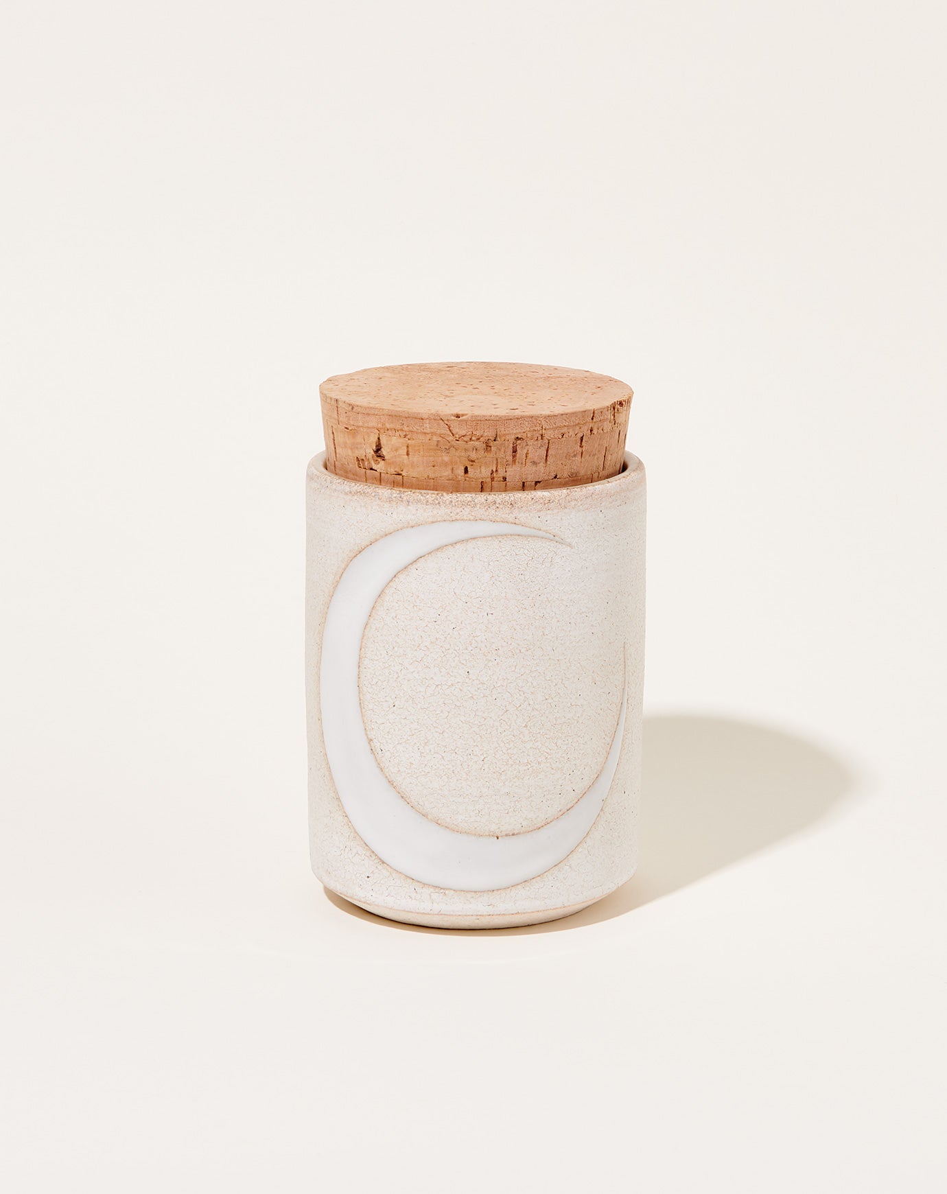 MQuan Studio Small Tall Canister in Crescent