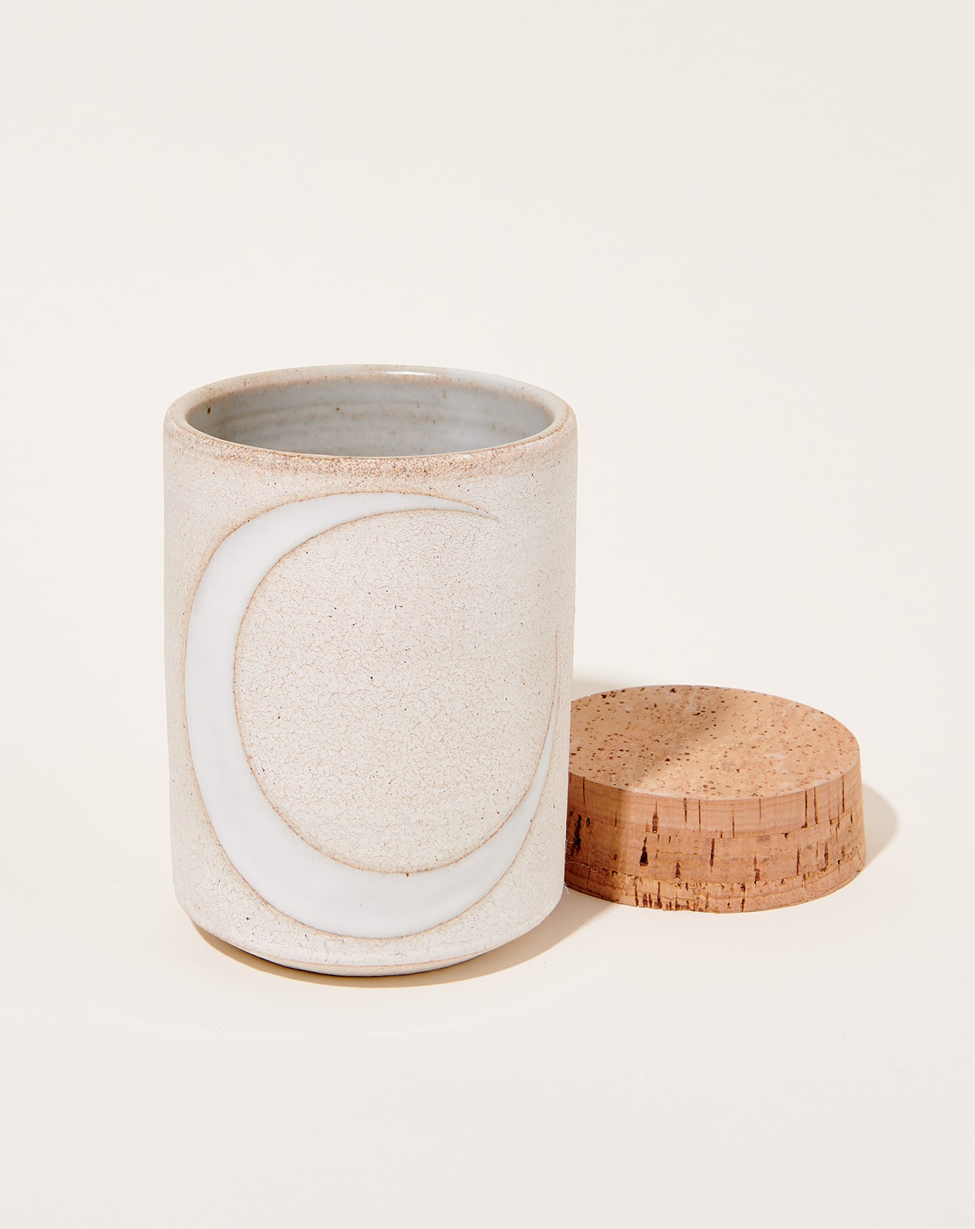 MQuan Studio Small Tall Canister in Crescent