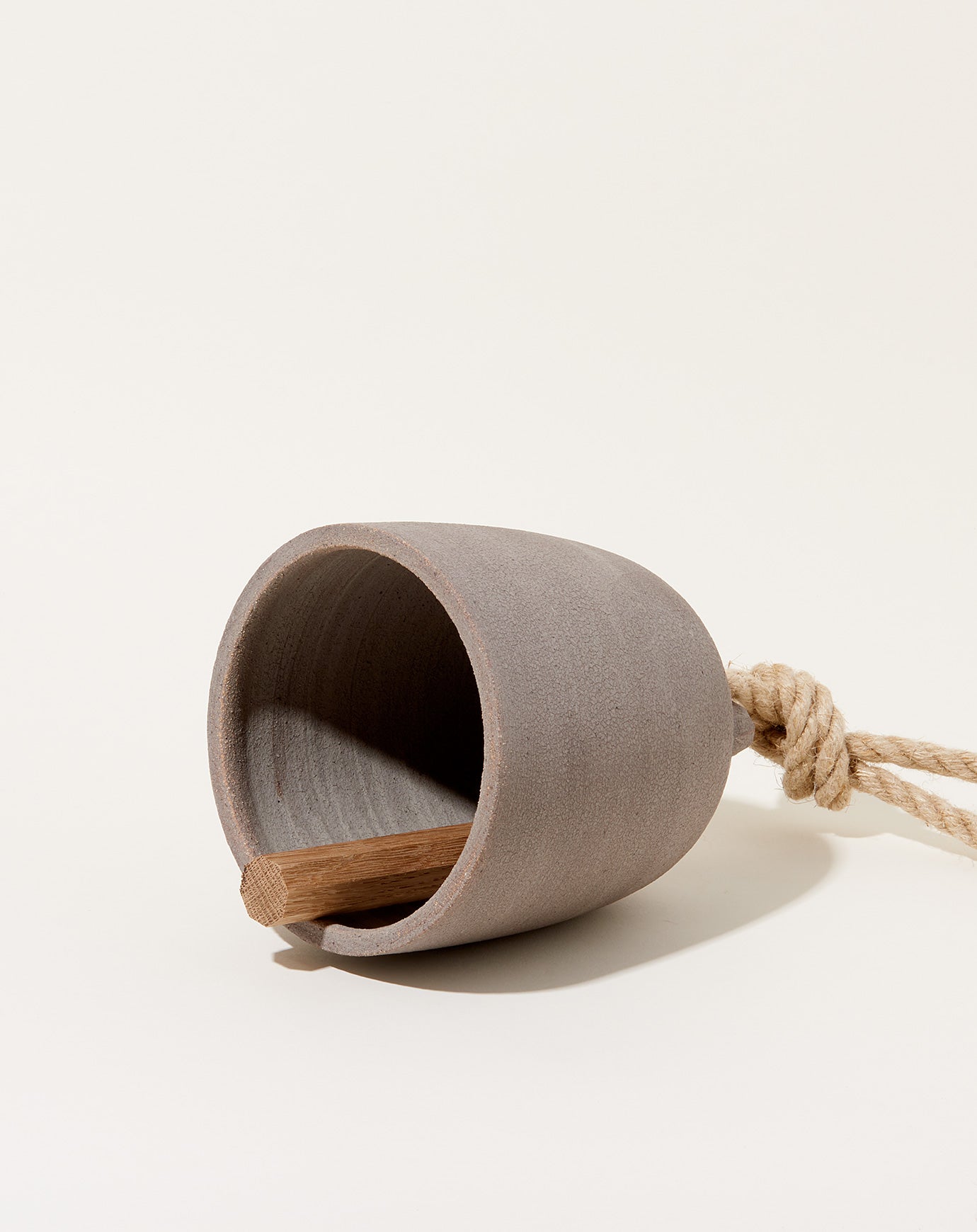 MQuan Studio Thrown Round Bell in Grey