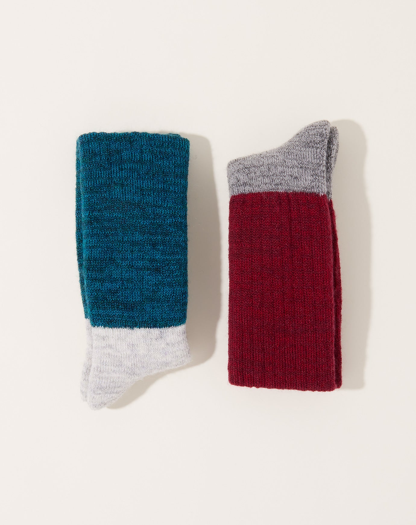 Nishiguchi Kutsushita Mohair Wool Pile Socks