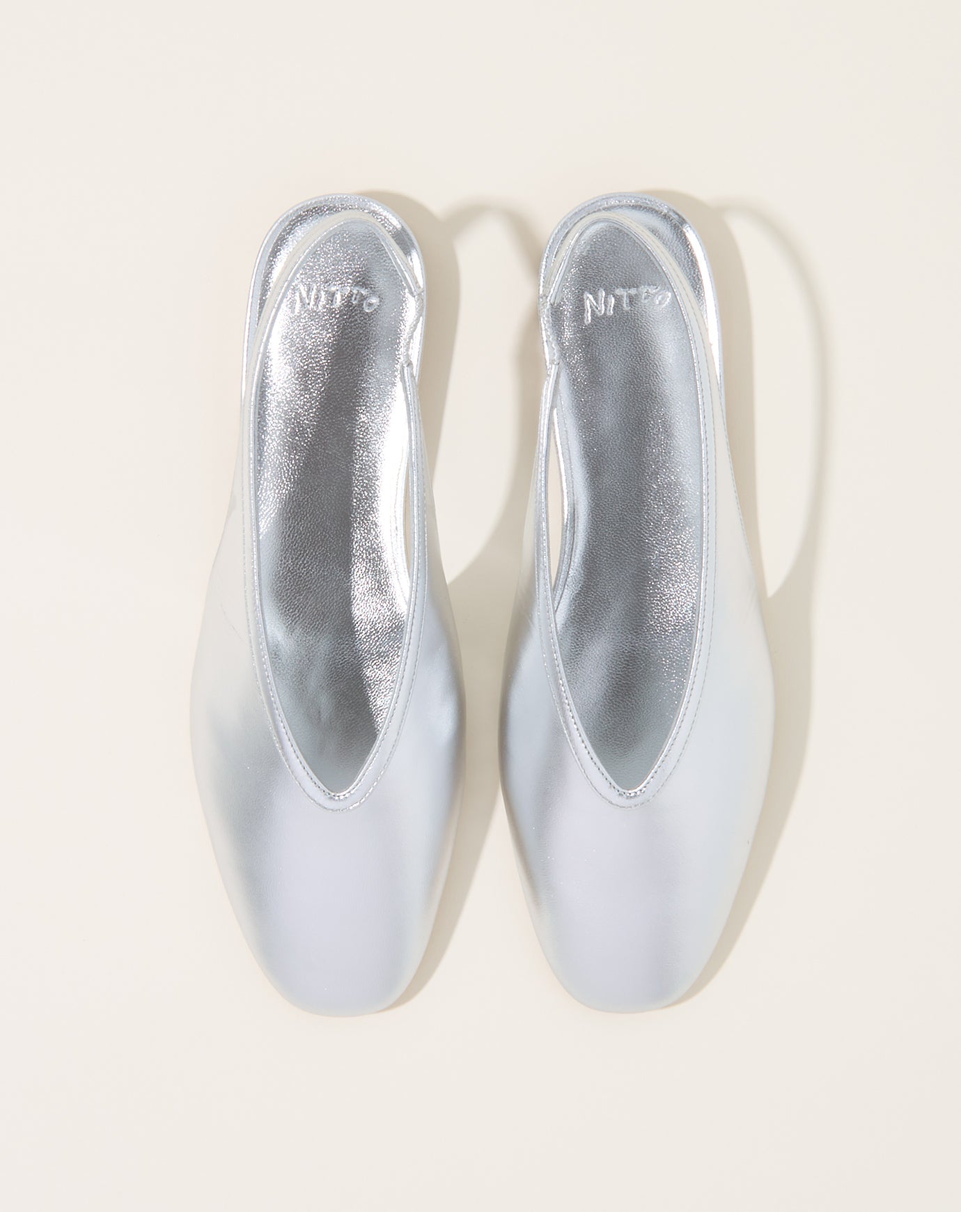 NITTO Balla Slingback in Silver