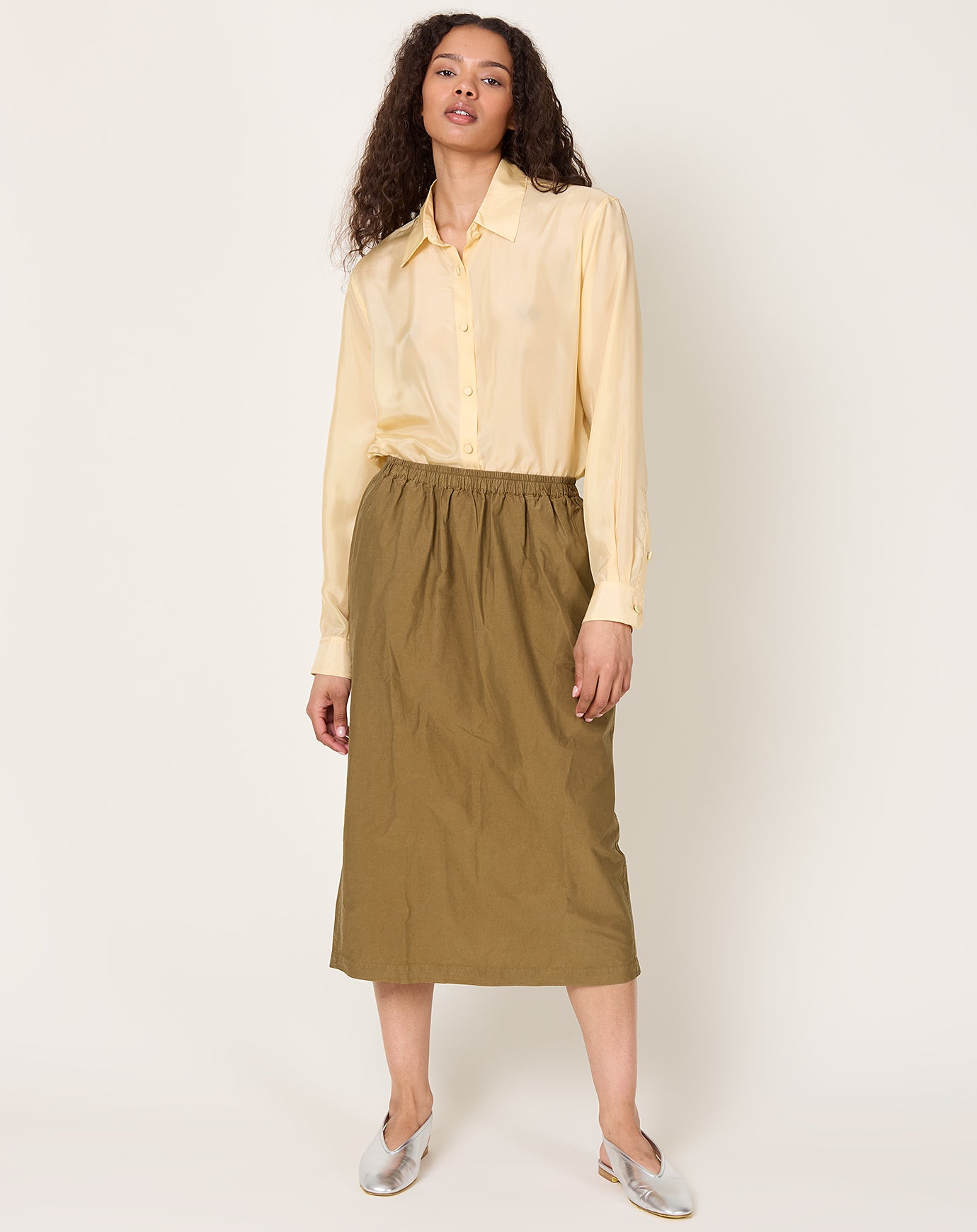 NITTO Dafne Skirt in Bronzo