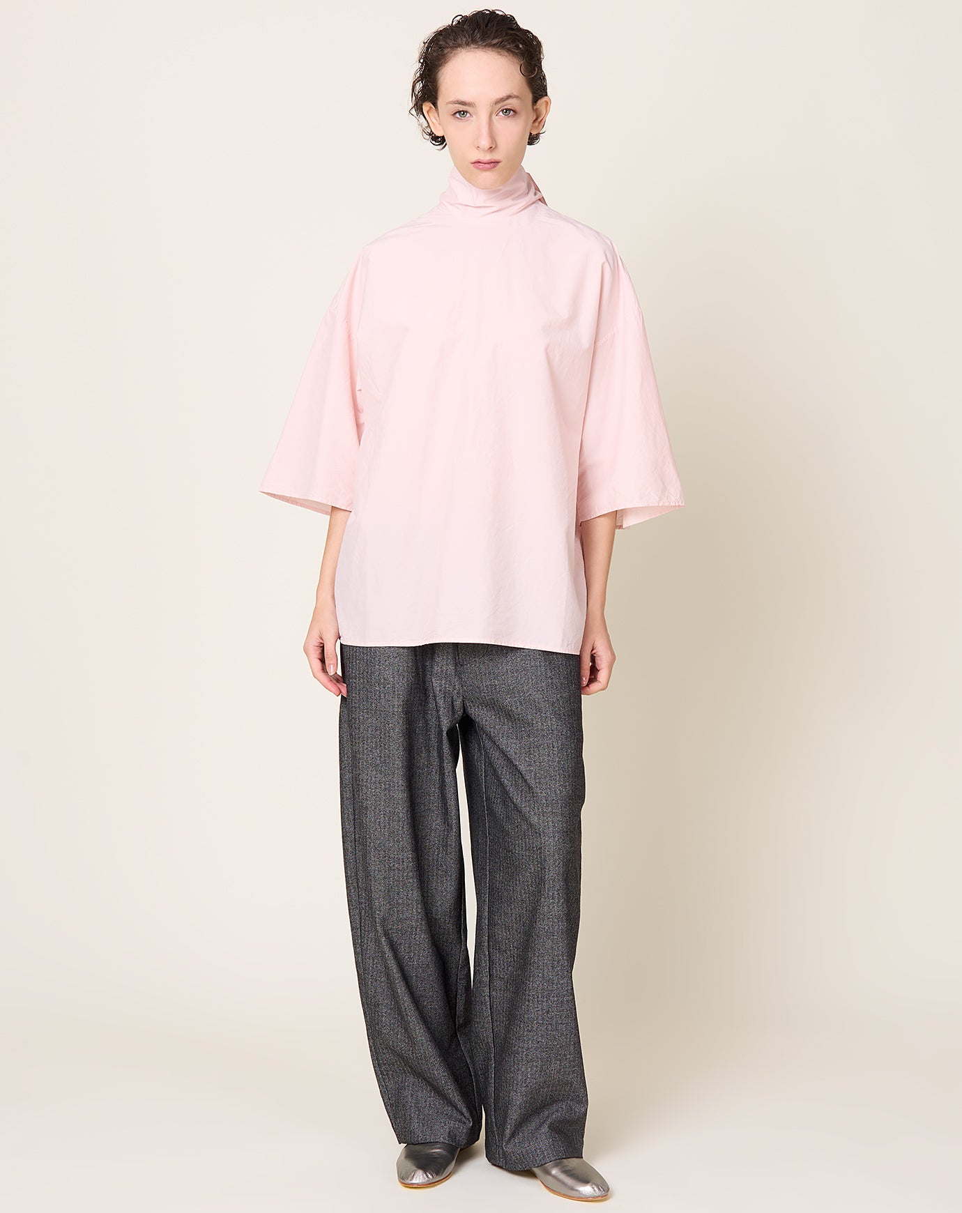 Nitto Mimita Blouse in Baby Pink