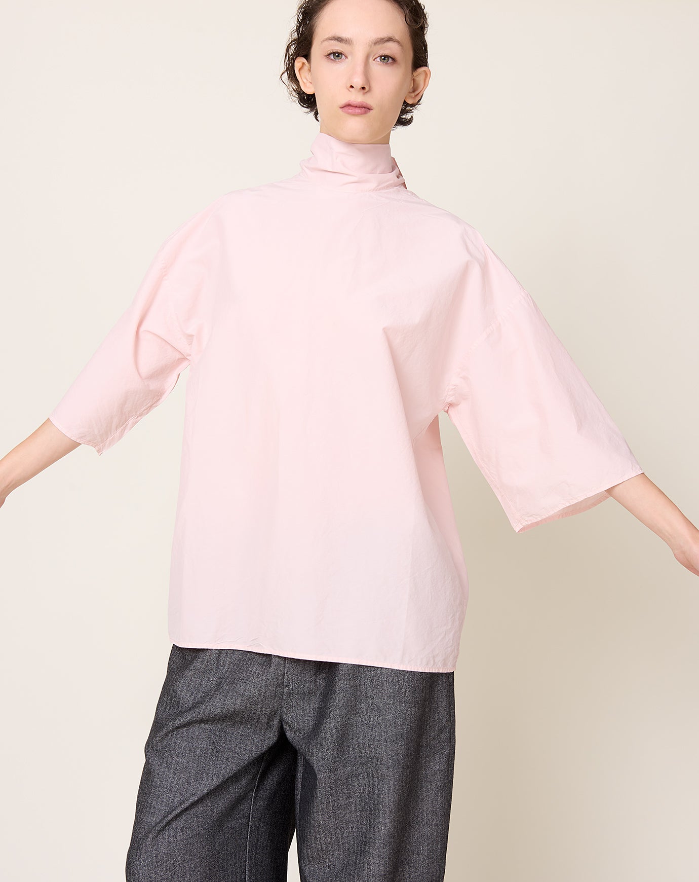 Nitto Mimita Blouse in Baby Pink