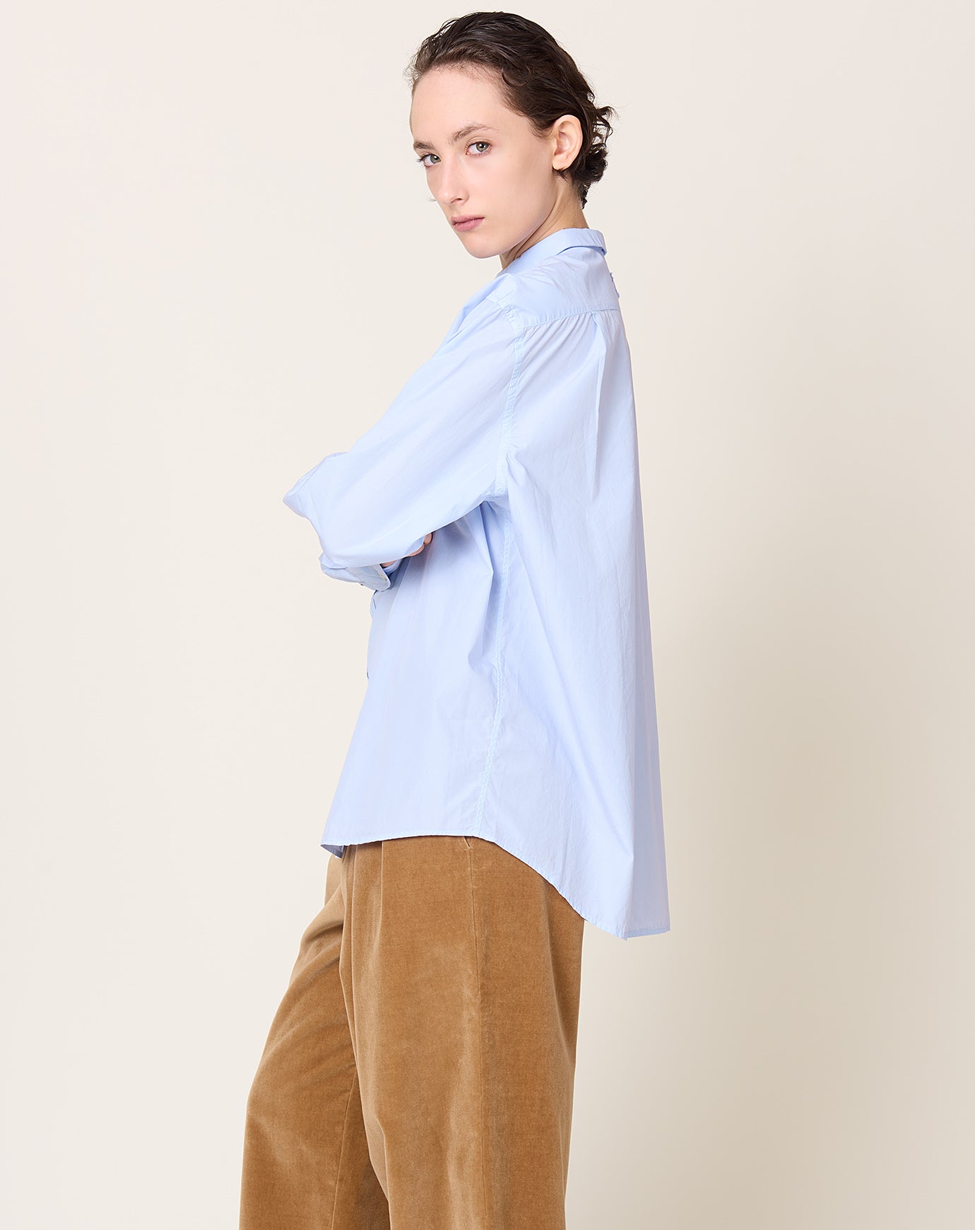 Nitto Pamela Shirt in Celeste