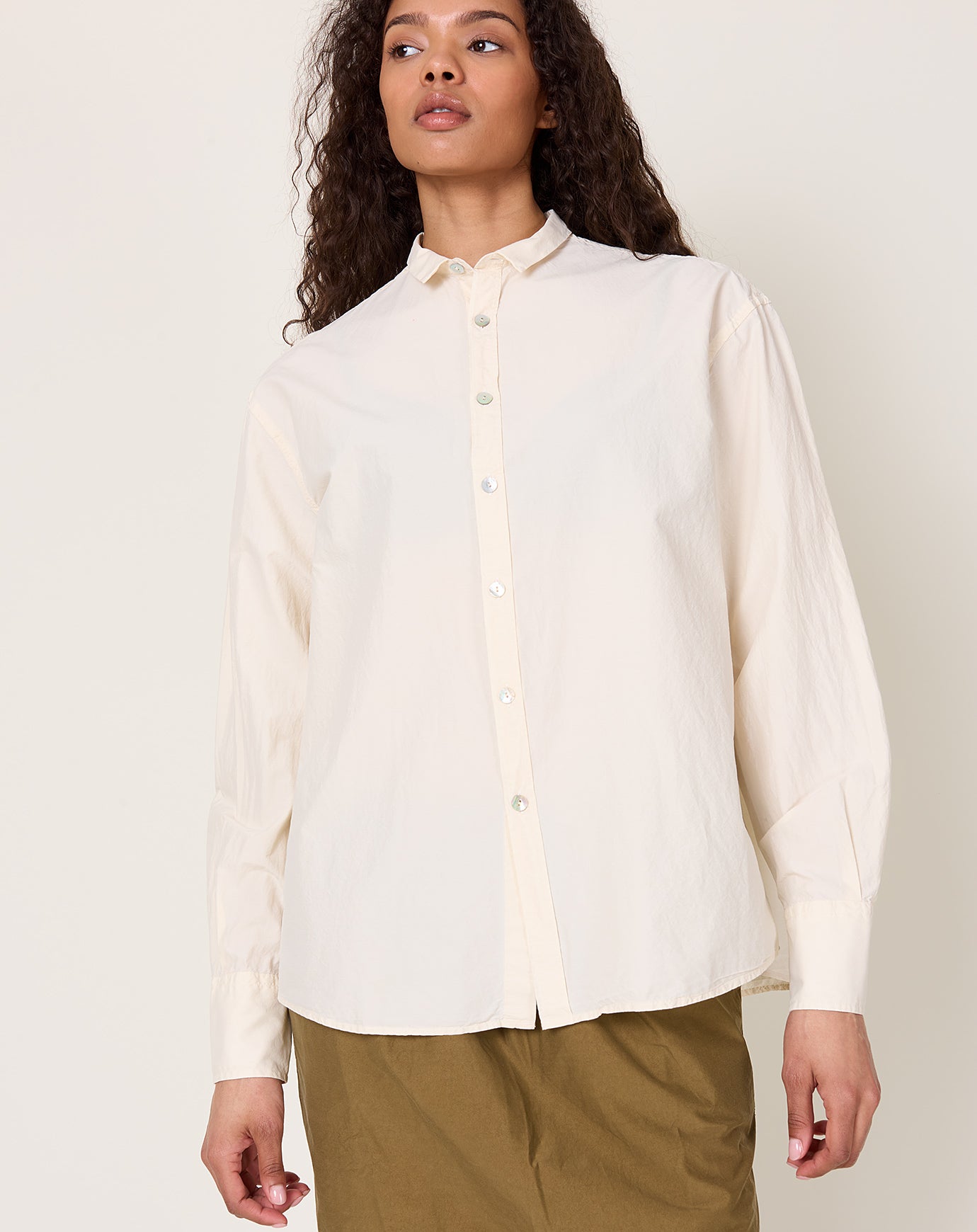 NITTO Pamela Shirt in Ecru