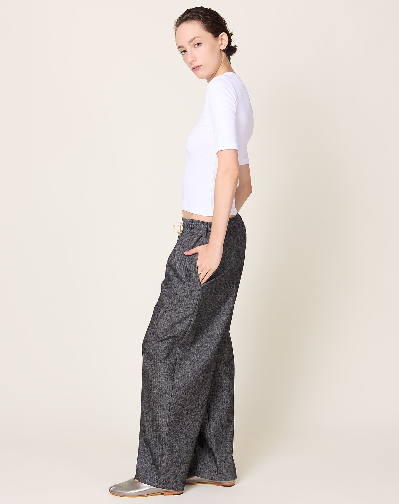 NITTO Quarto Pants in Herringbone