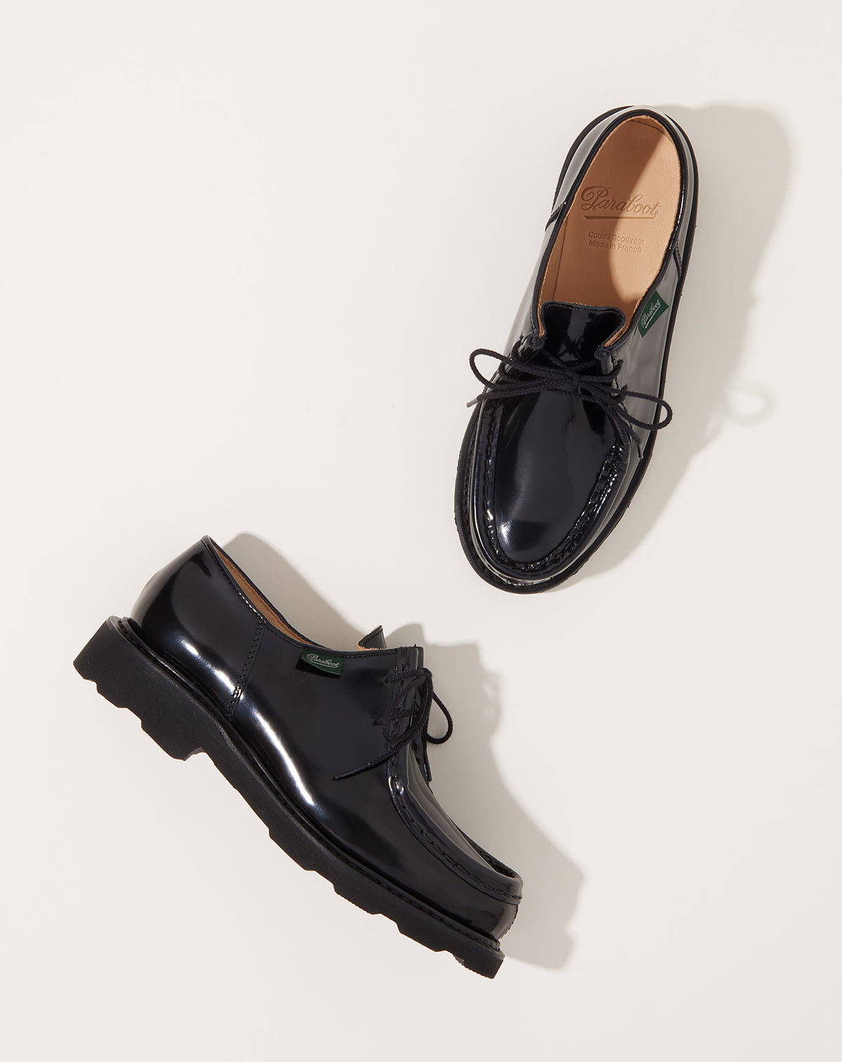 Michael in Gloss Noir| Paraboot | Covet + Lou | Covet + Lou
