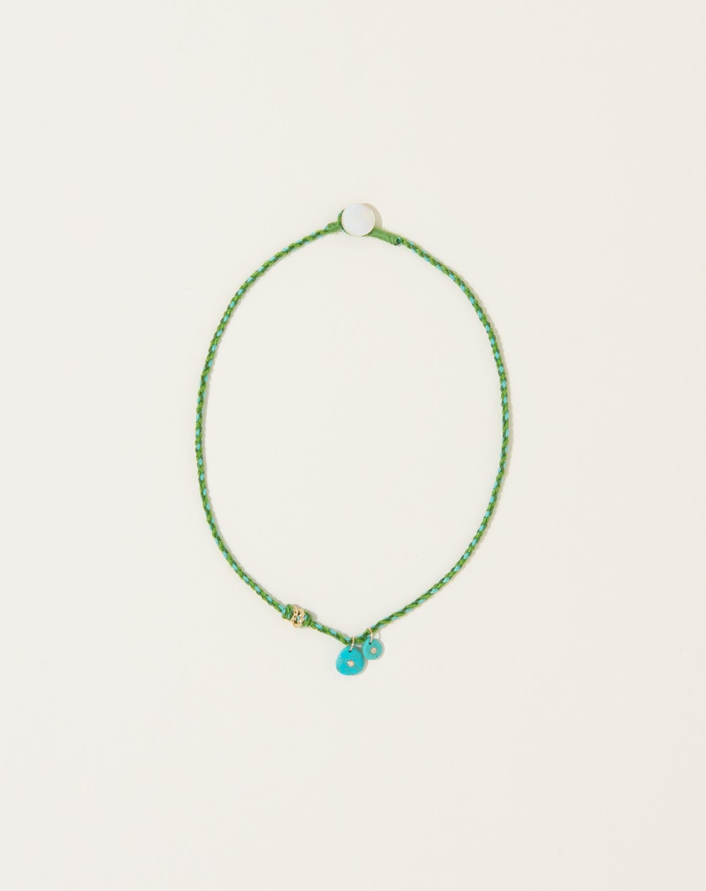 Pascale Monvoisin Holi Necklace in Turquoise