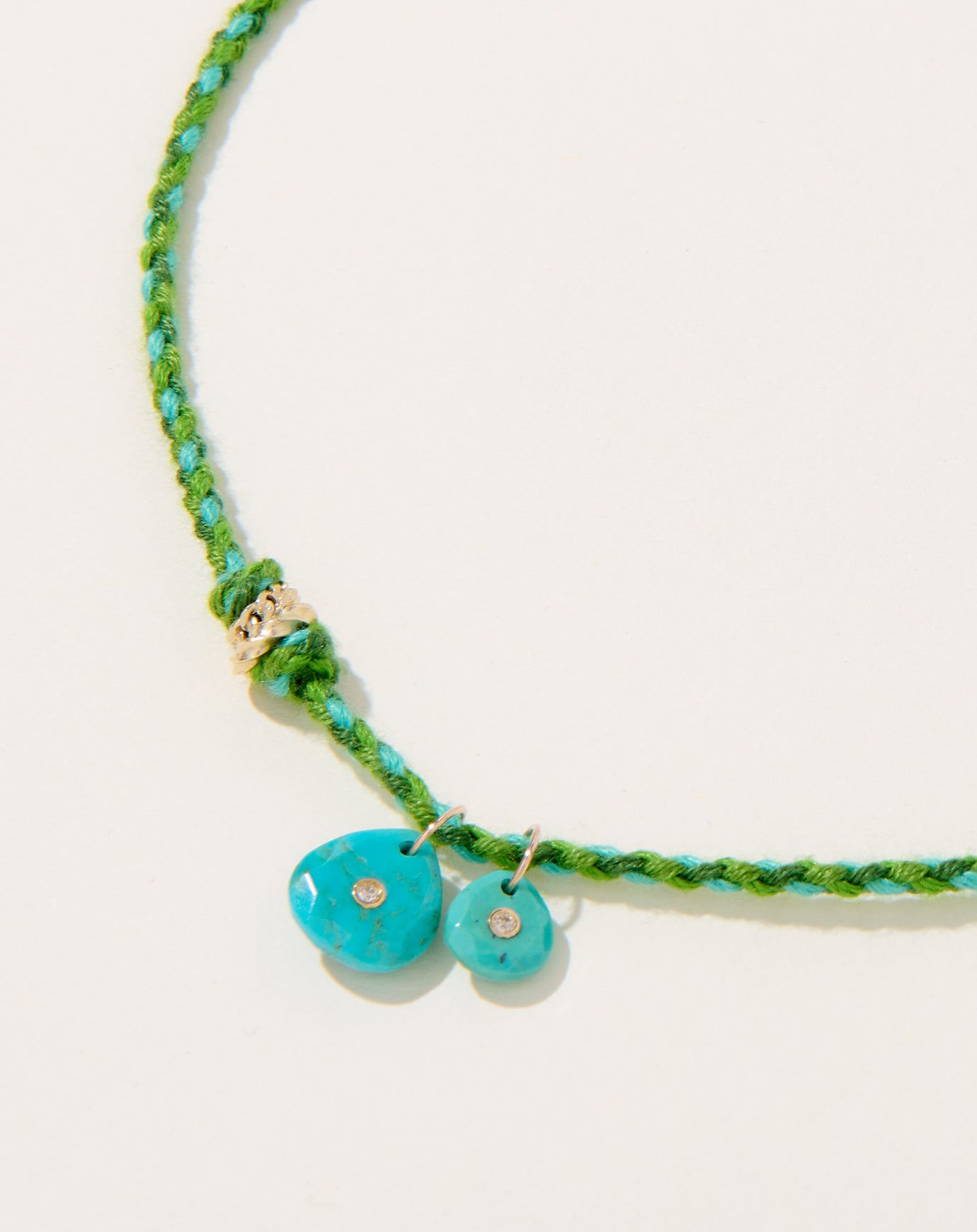 Pascale Monvoisin Holi Necklace in Turquoise