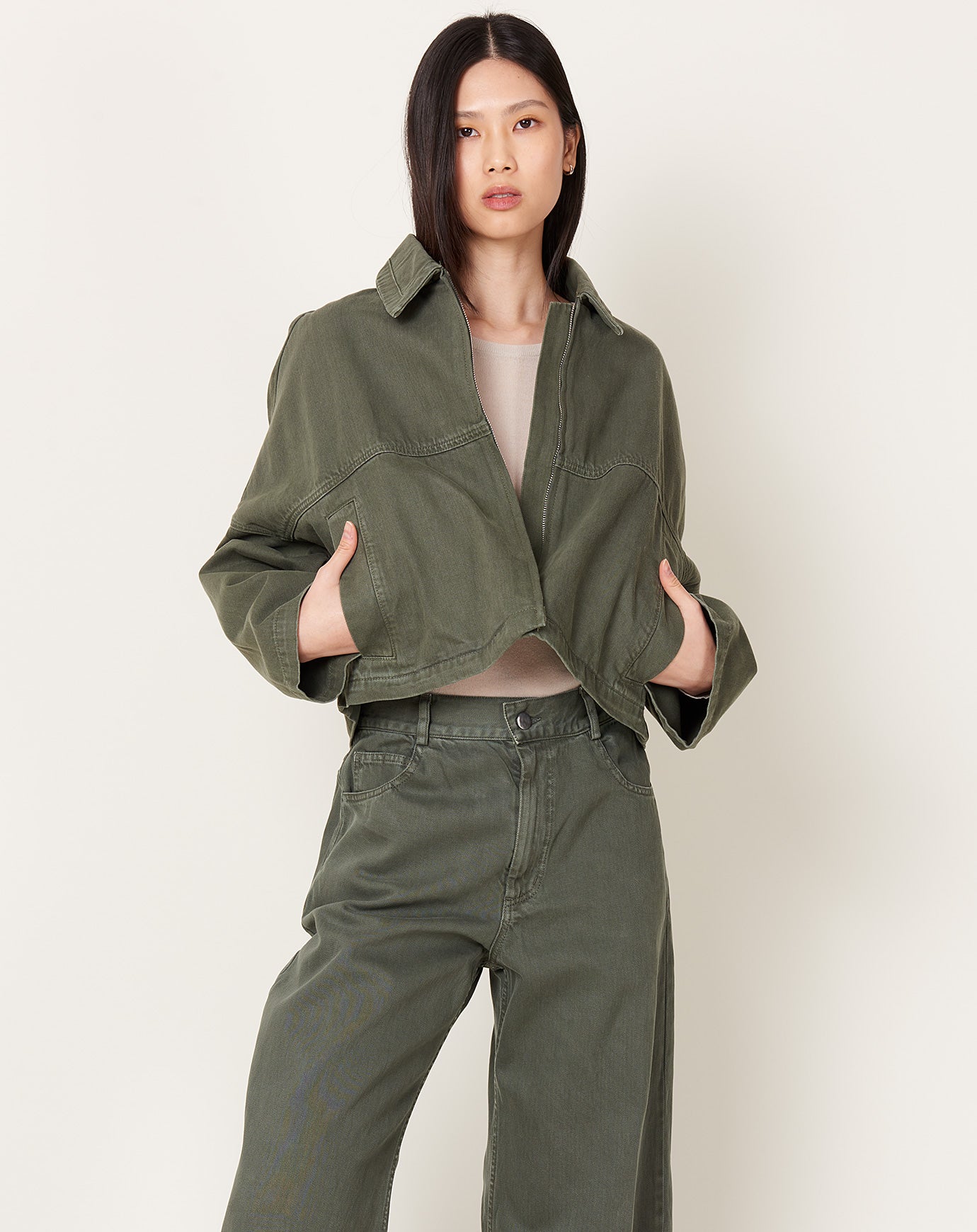 Rachel Comey Algardi Jacket in Forest