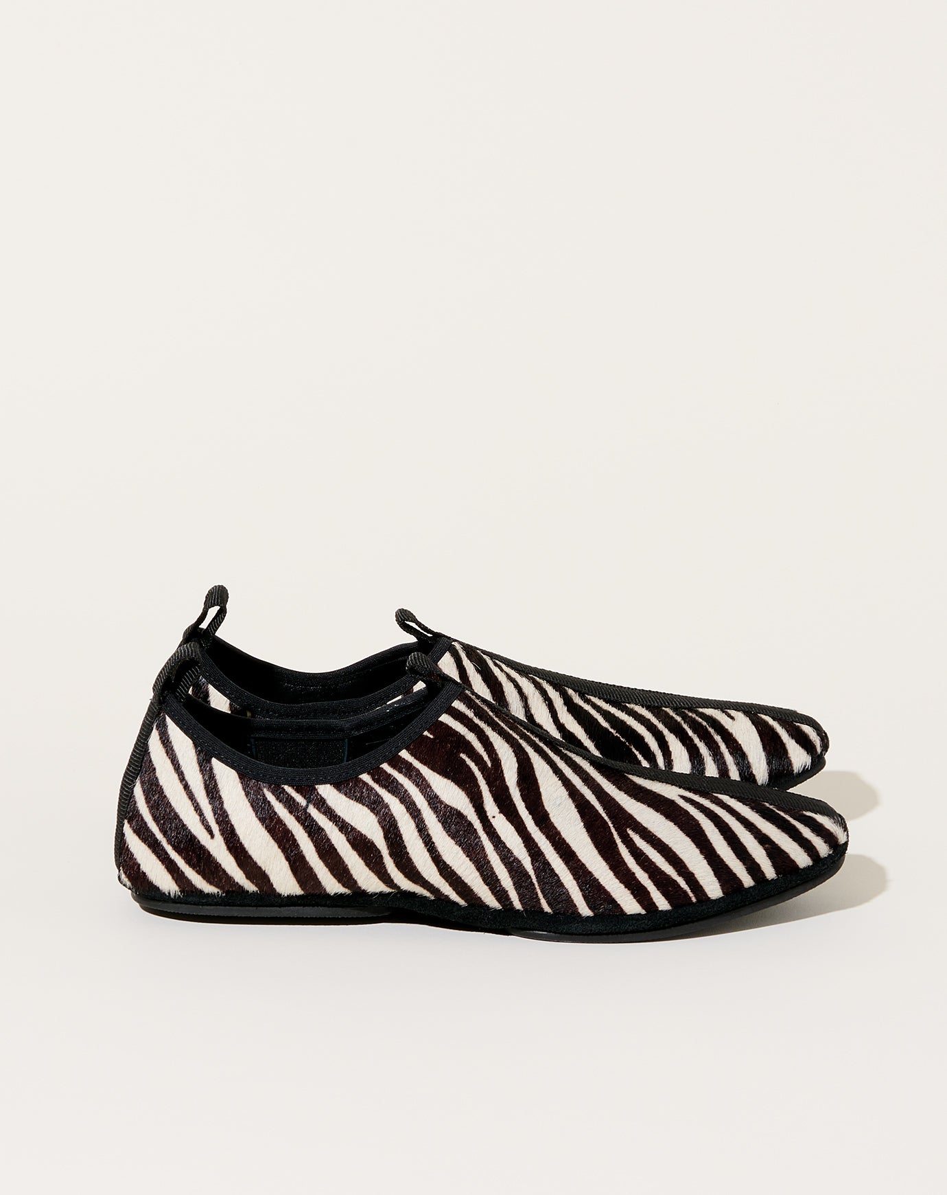Rachel Comey Beryl Slip On in Zebra Ponyhair