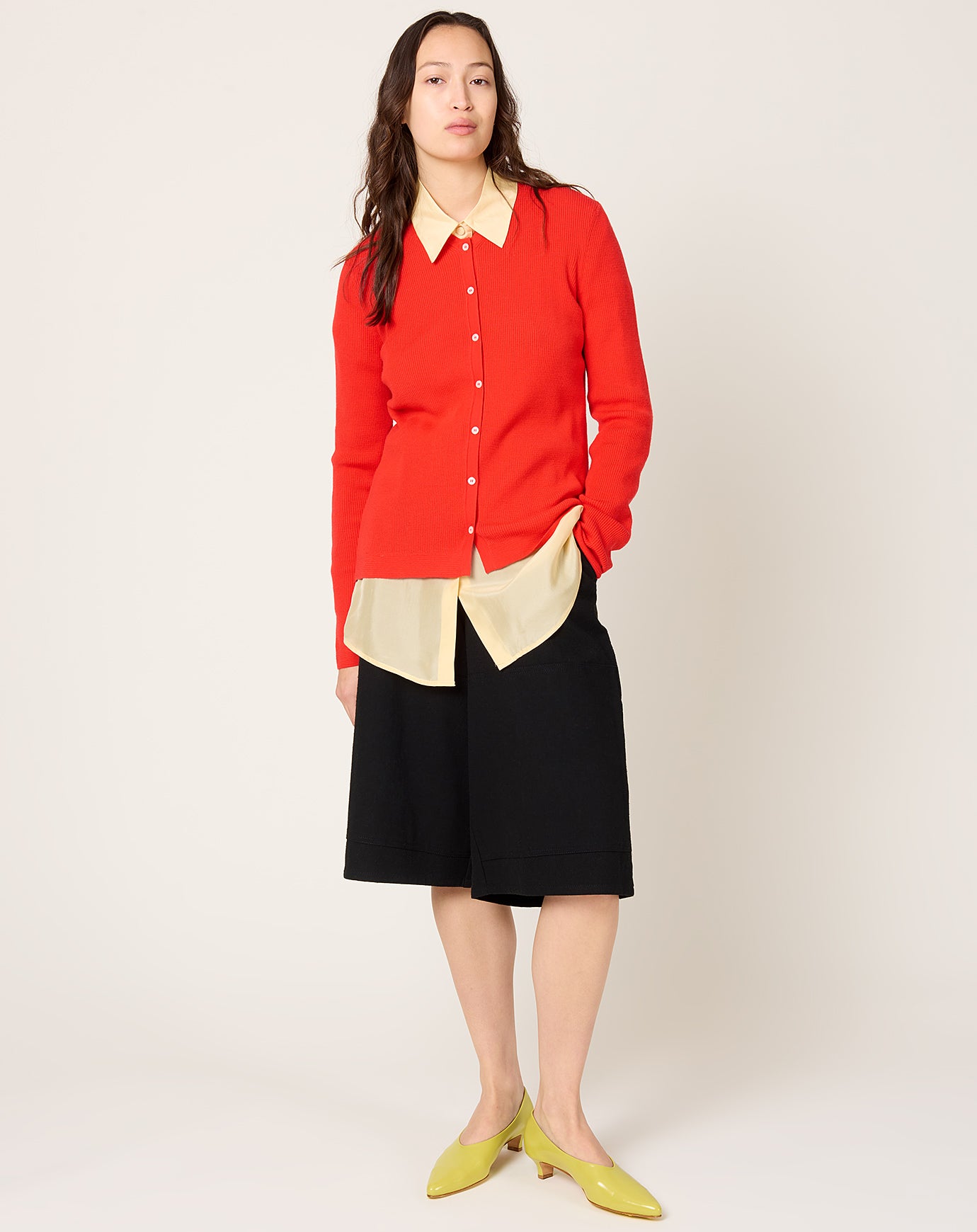 Rachel Comey Blisse Cardigan in Coral