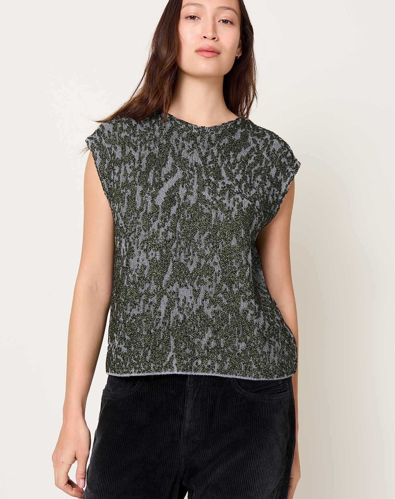 Rachel Comey Brocca Vest in Dove Green