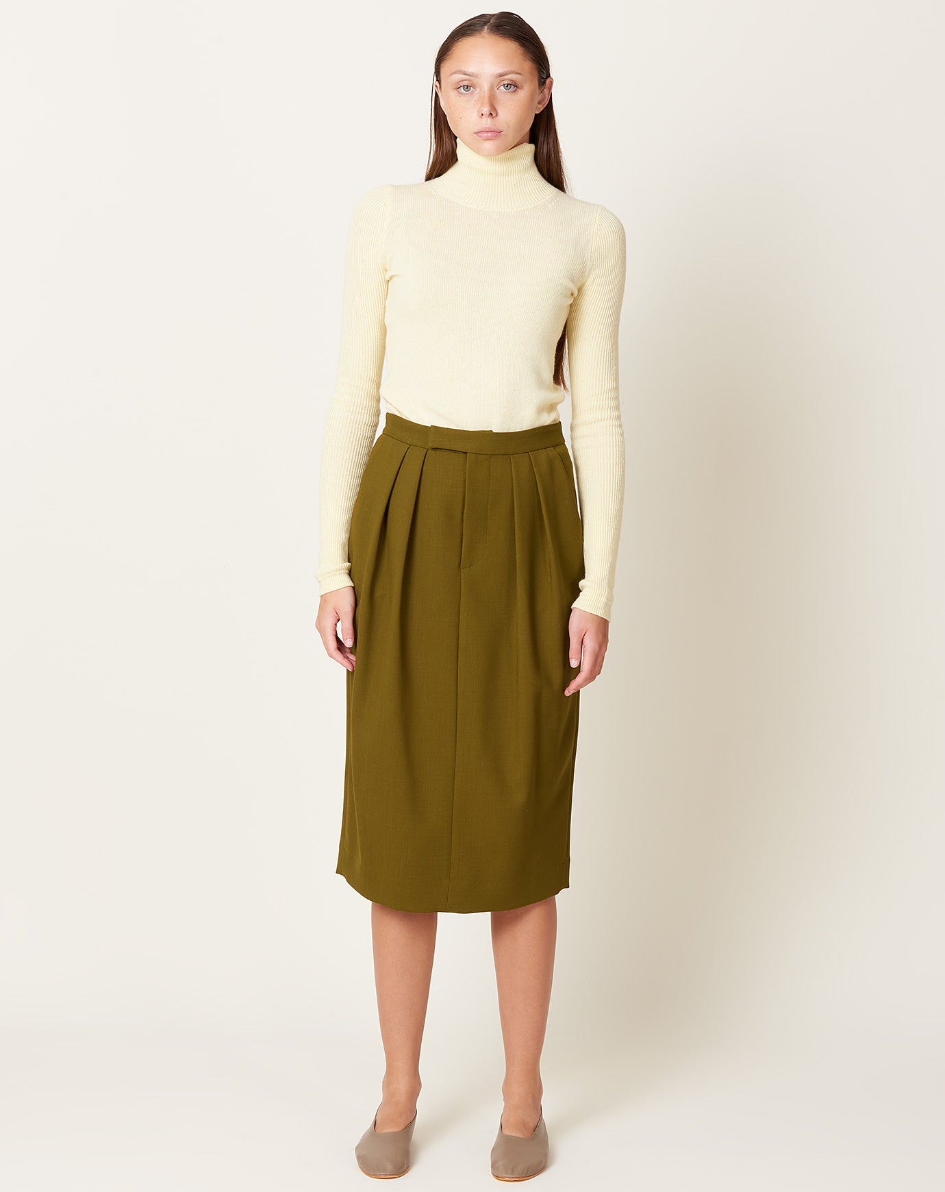 Rachel Comey Danziger Skirt in Olive