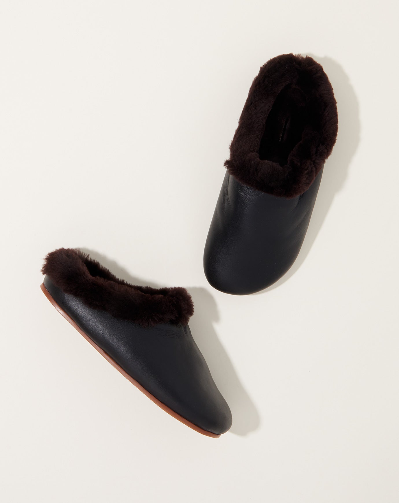 Rachel Comey Echo Slide in Black & Brow