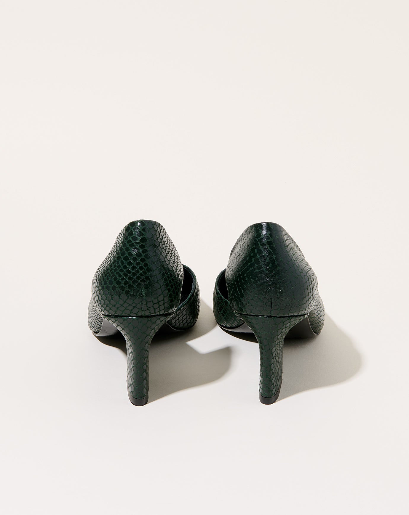 Rachel Comey Felix Heel in Seaweed Snake