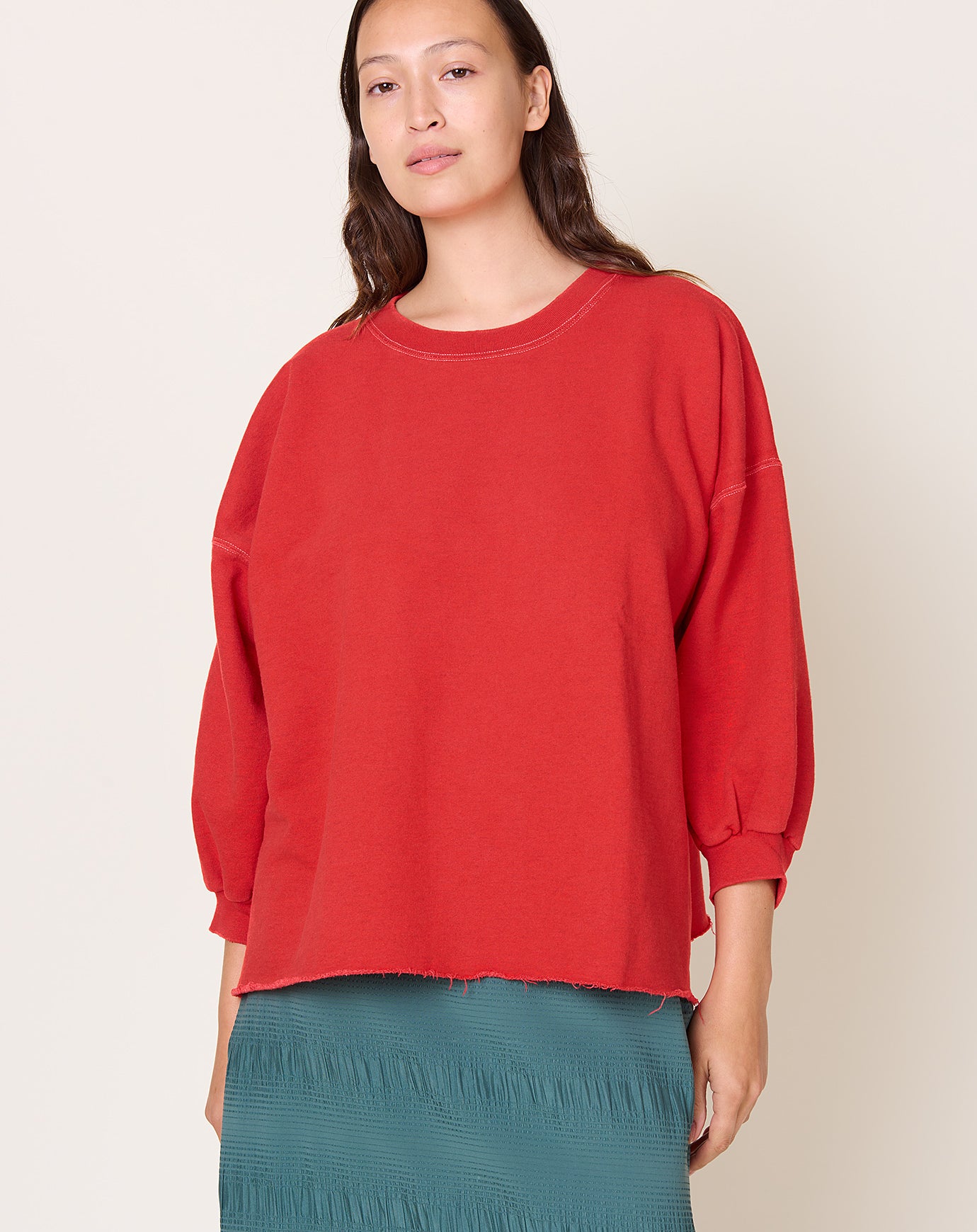 Rachel Comey Fond Sweatshirt in Cherry