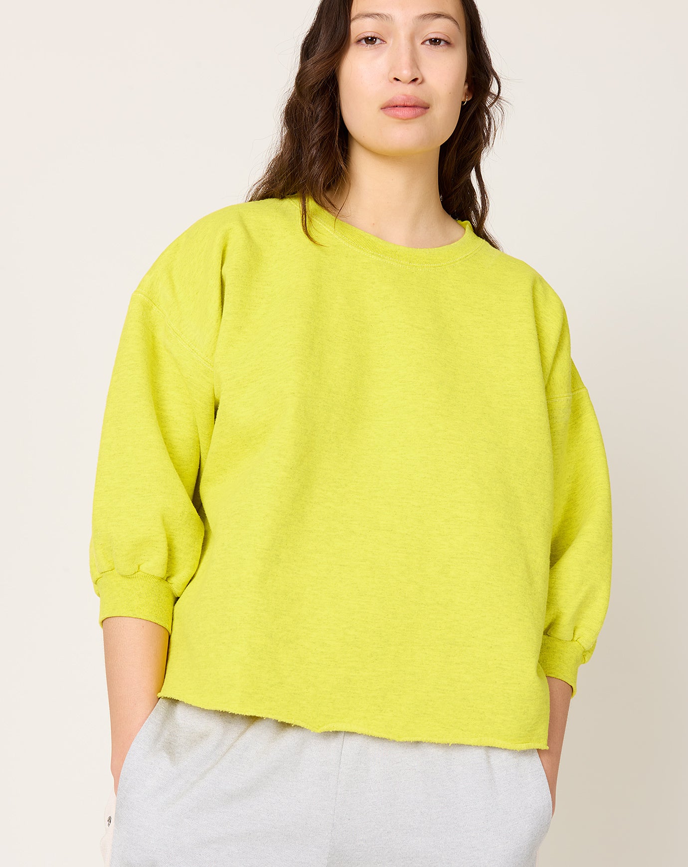 Rachel Comey Fond Sweatshirt in Citron