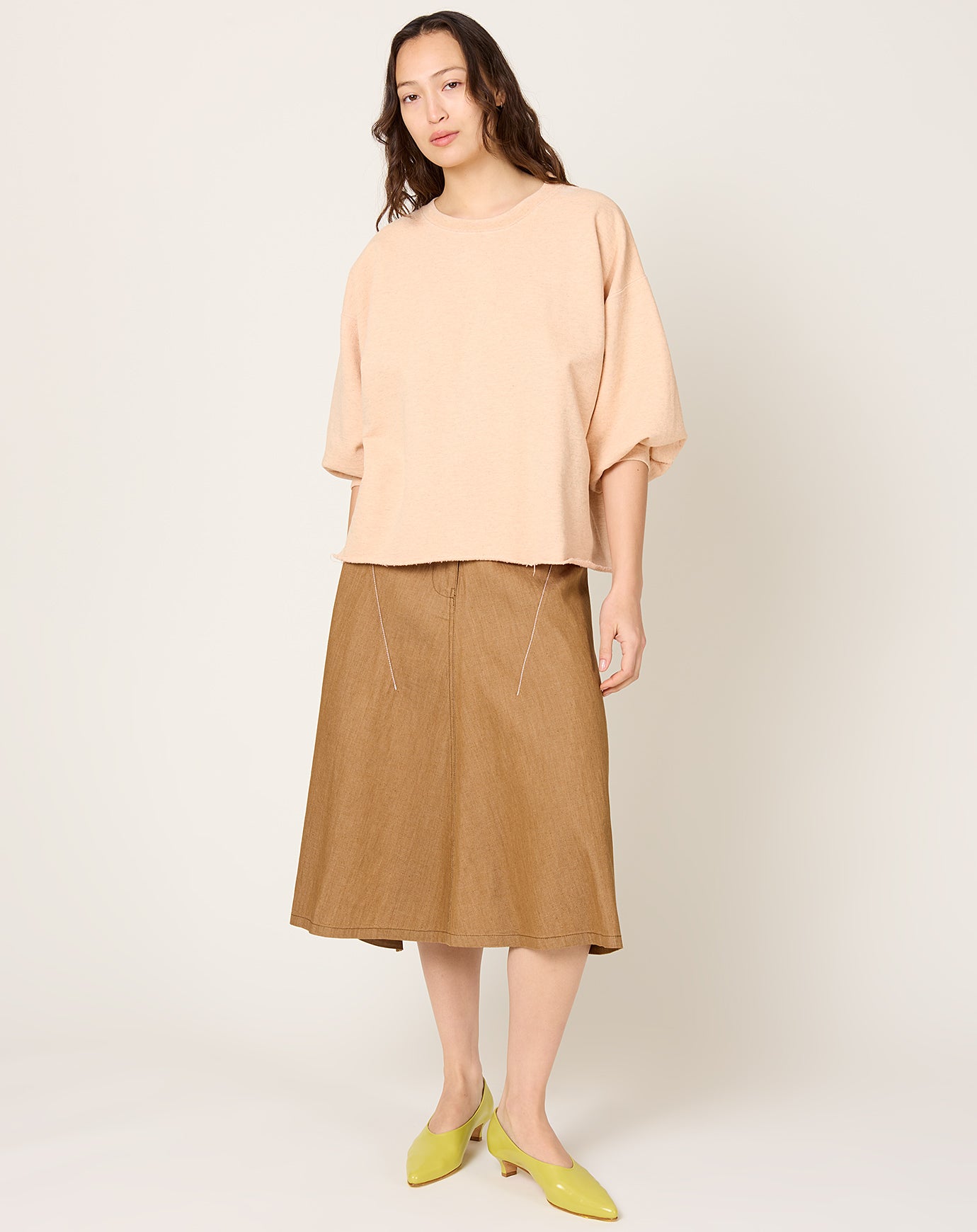 Rachel Comey Fond Sweatshirt in Peach
