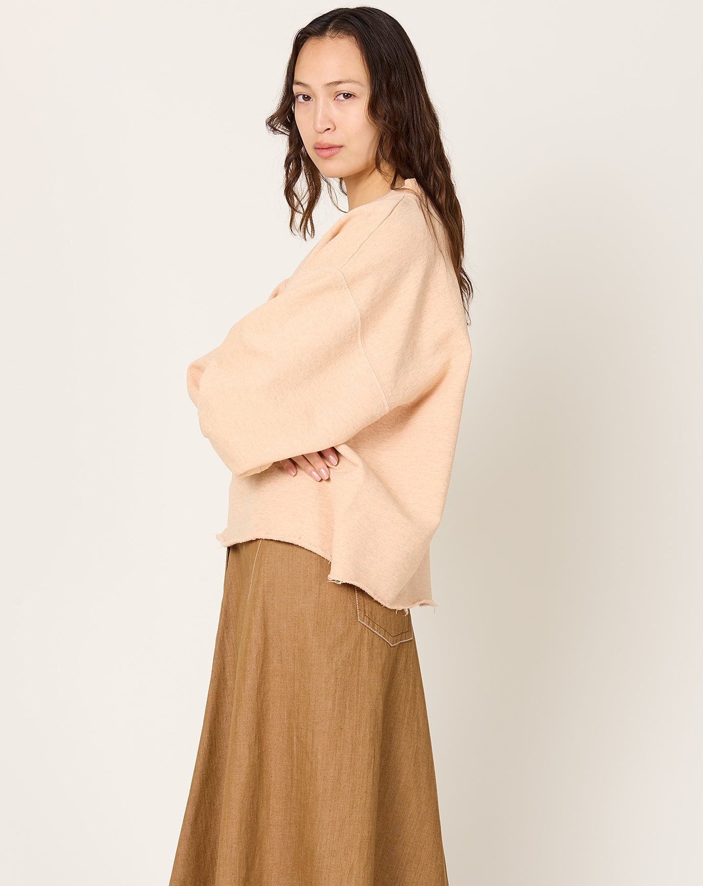 Rachel Comey Fond Sweatshirt in Peach