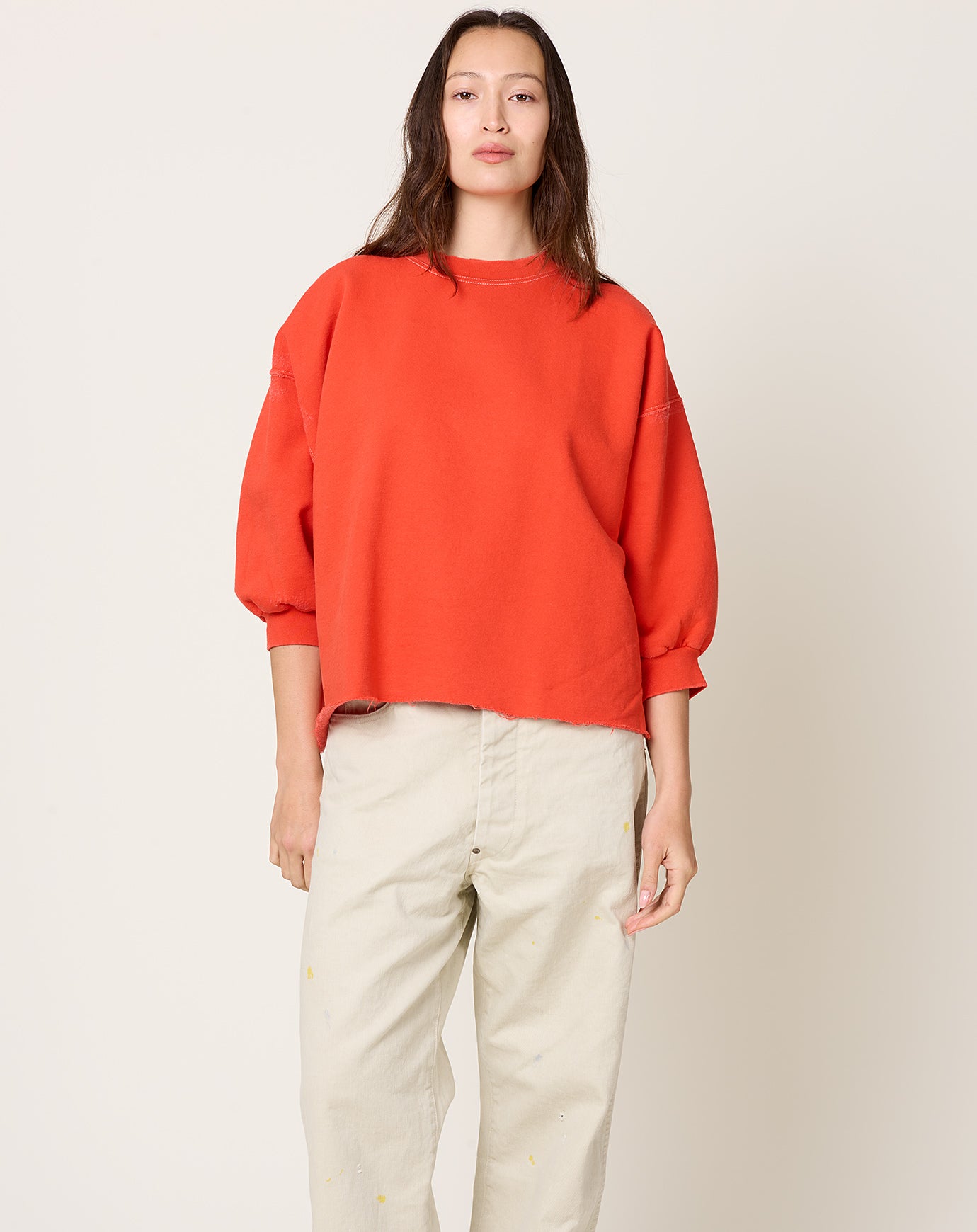 Rachel Comey Fond Sweatshirt in Tomato