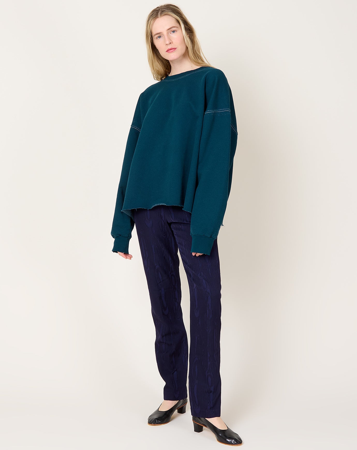Rachel Comey Fonder Sweatshirt in Teal