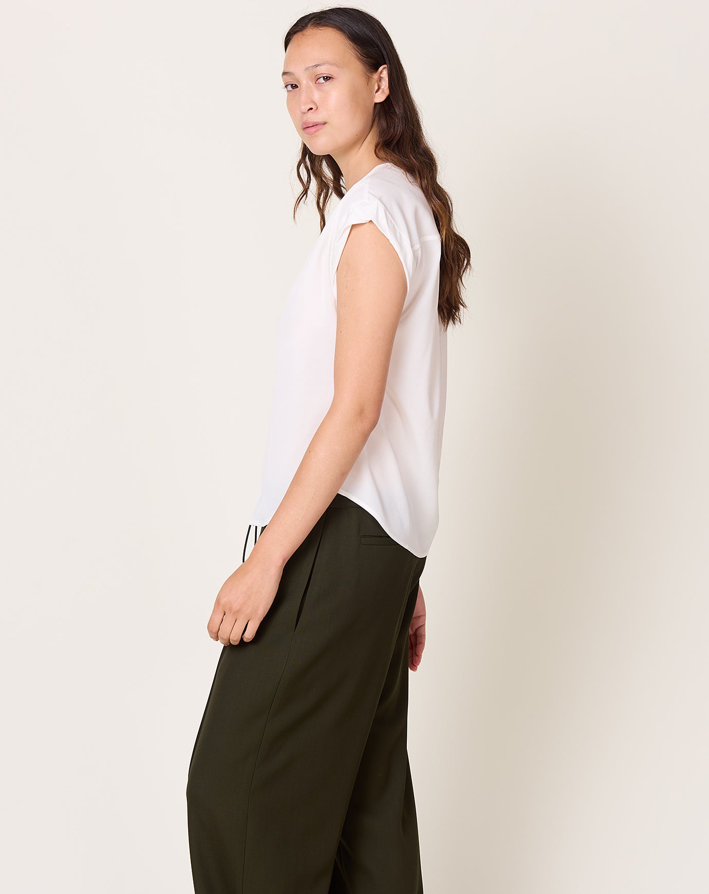 Rachel Comey Jacques Top in Off White