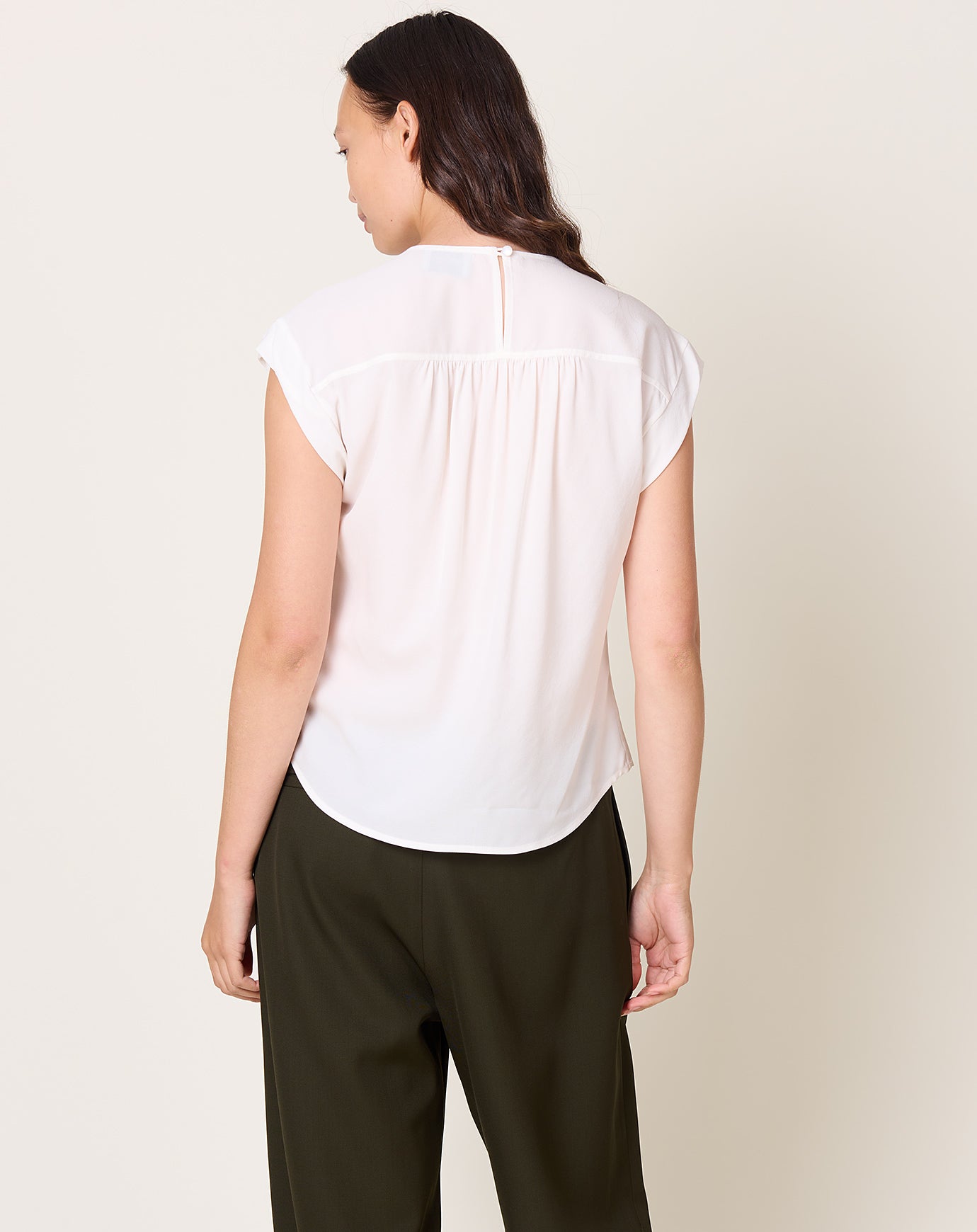 Rachel Comey Jacques Top in Off White