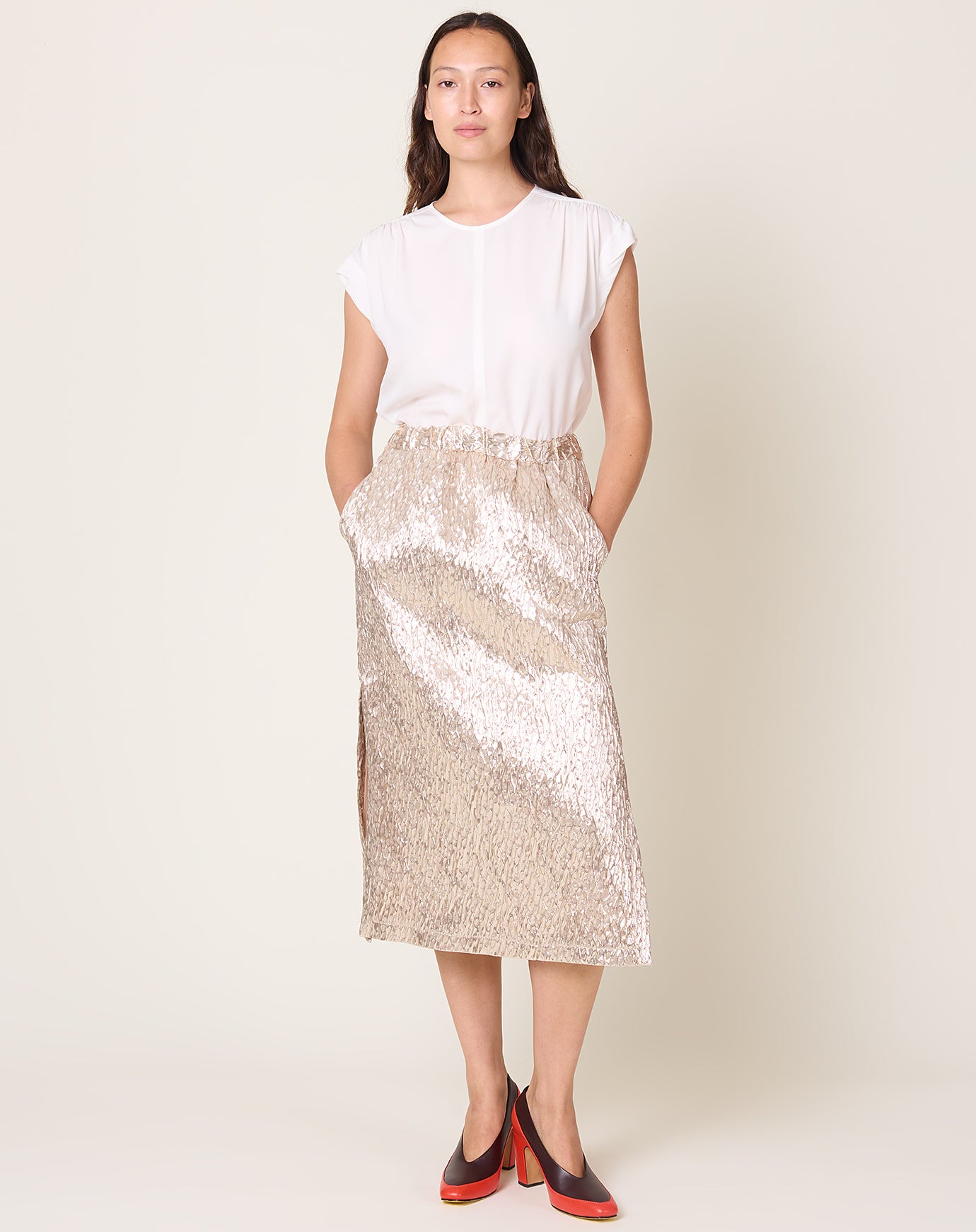 Rachel Comey Mott Skirt in Champagne