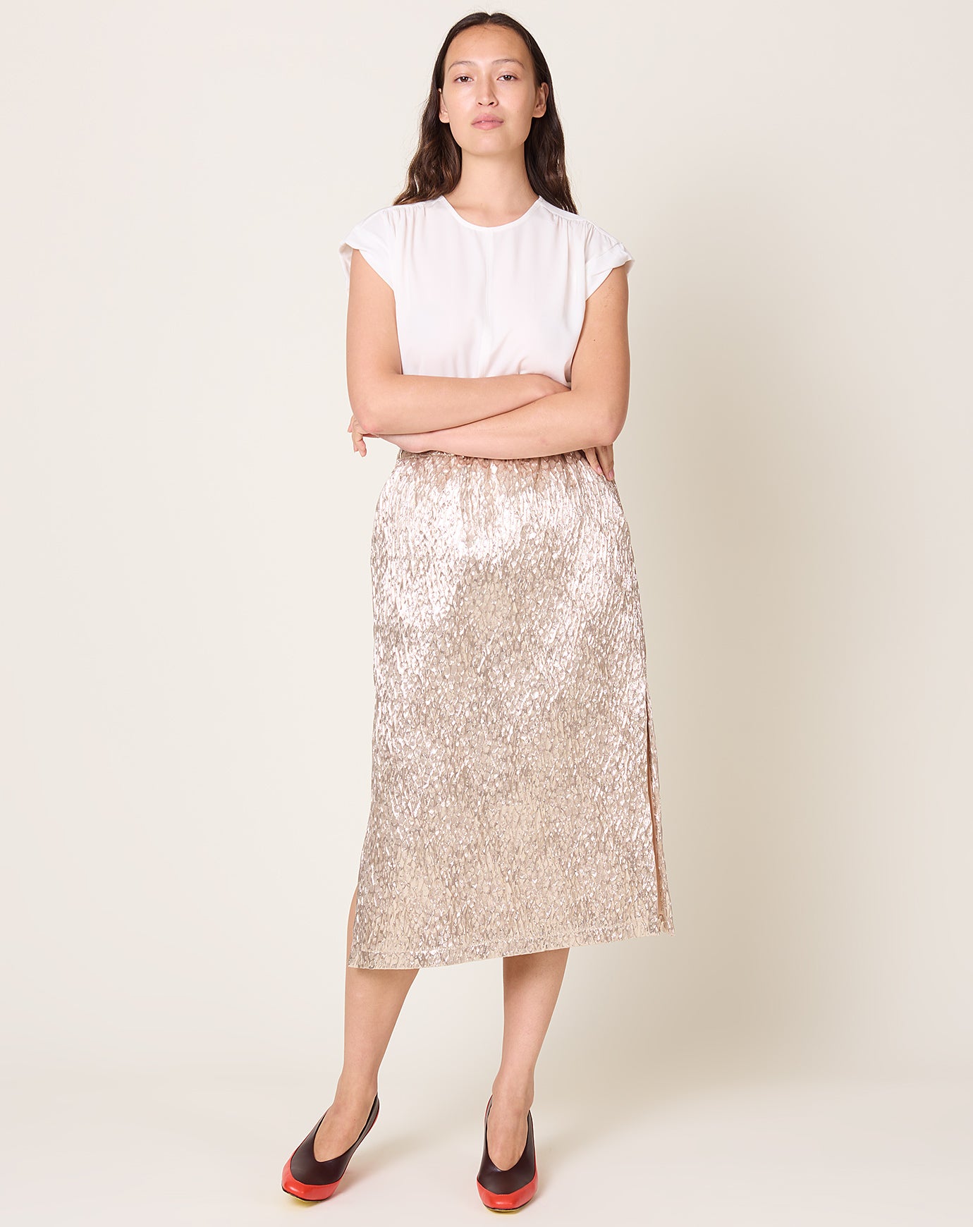 Rachel Comey Mott Skirt in Champagne