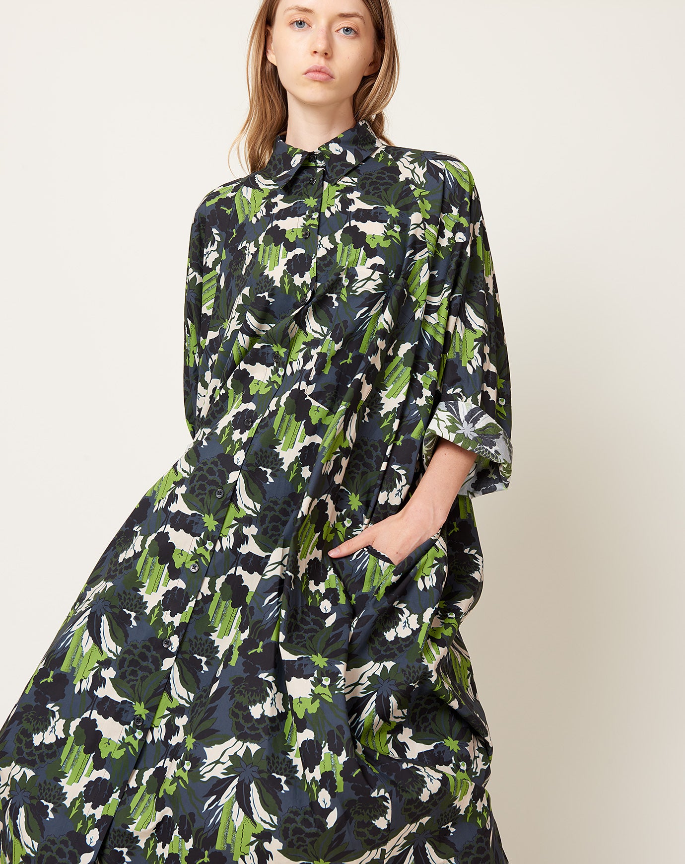 Rachel Comey Naz Dress in Forest