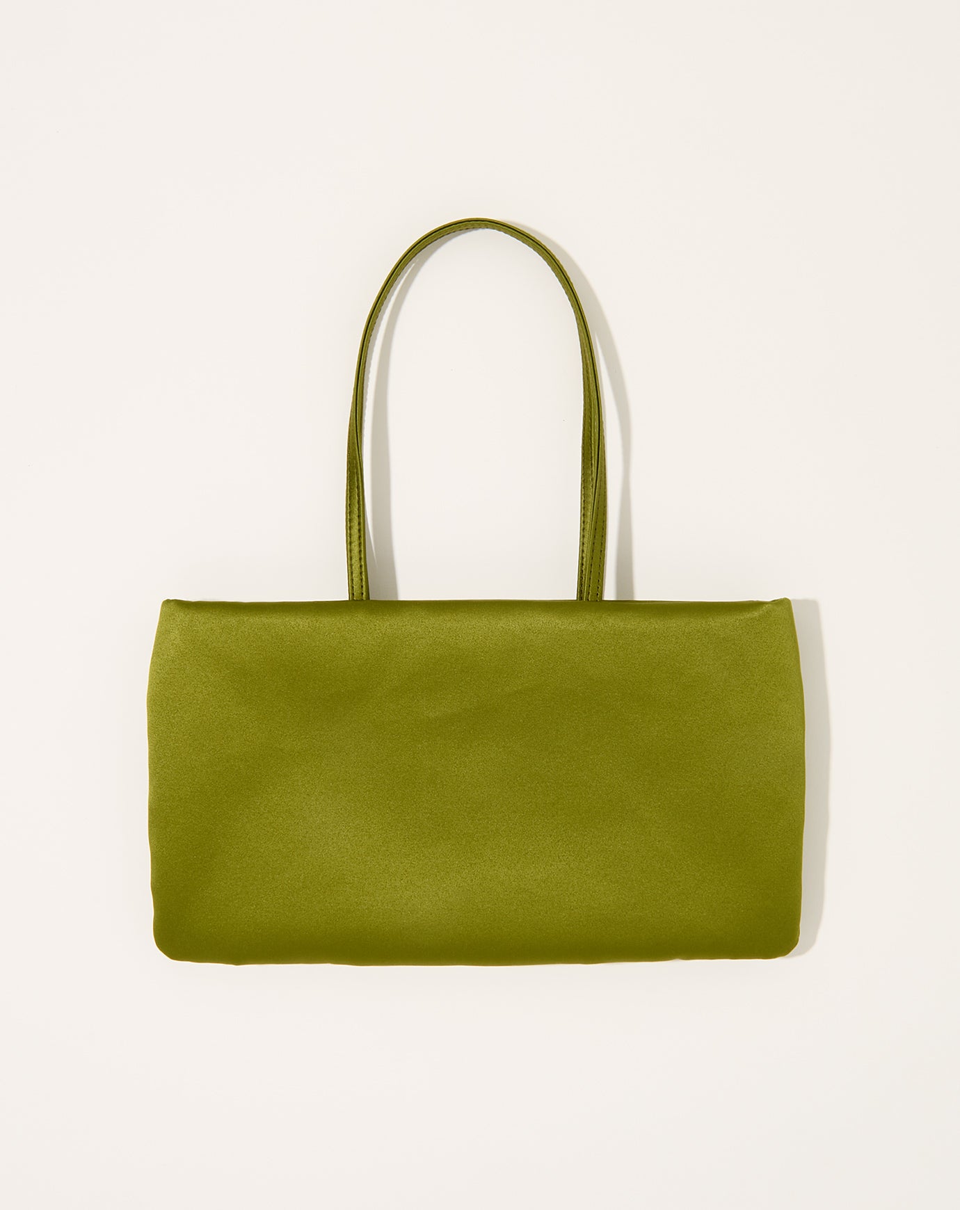 Rachel Comey Pillow Bag in Pistachio Satin