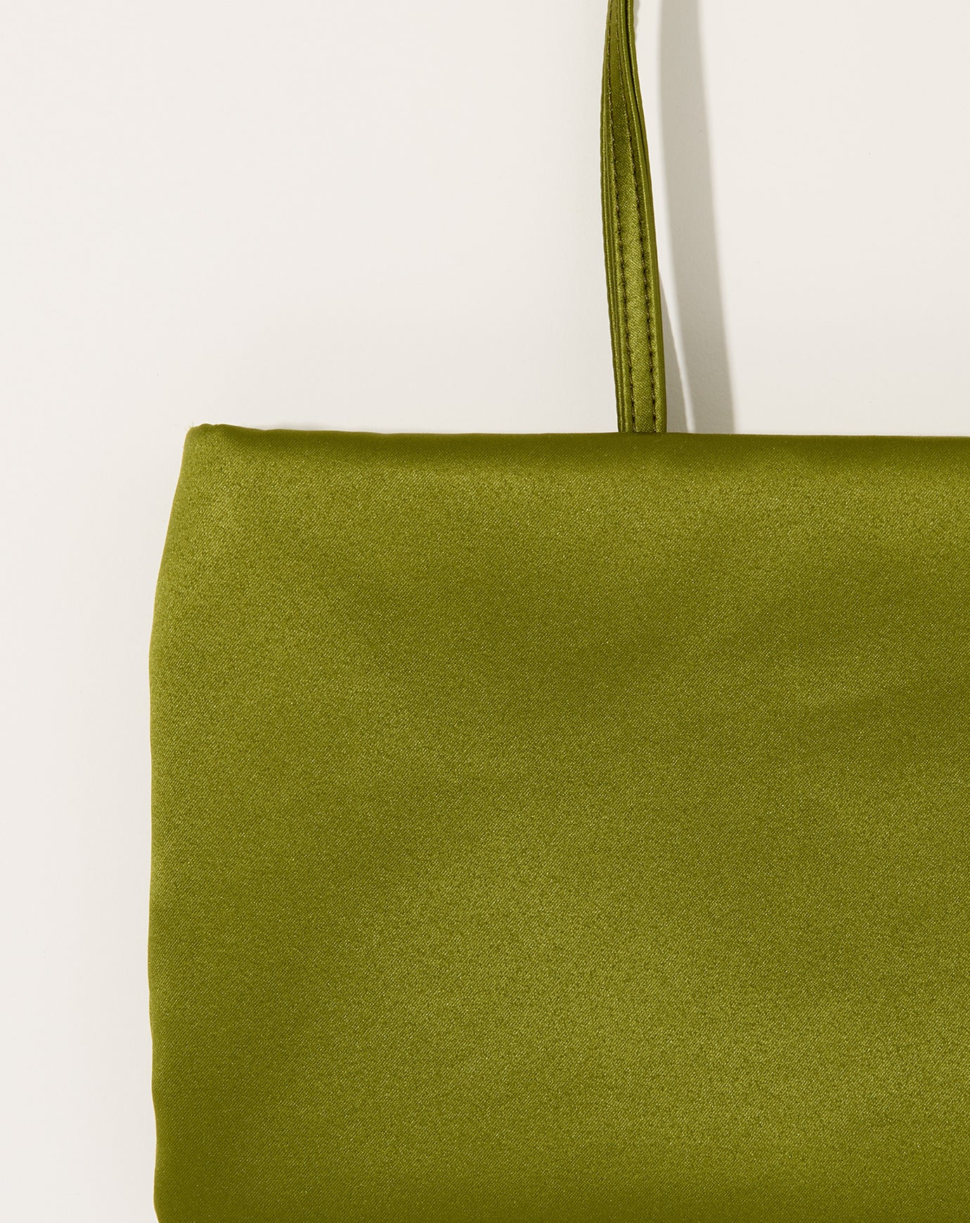 Rachel Comey Pillow Bag in Pistachio Satin